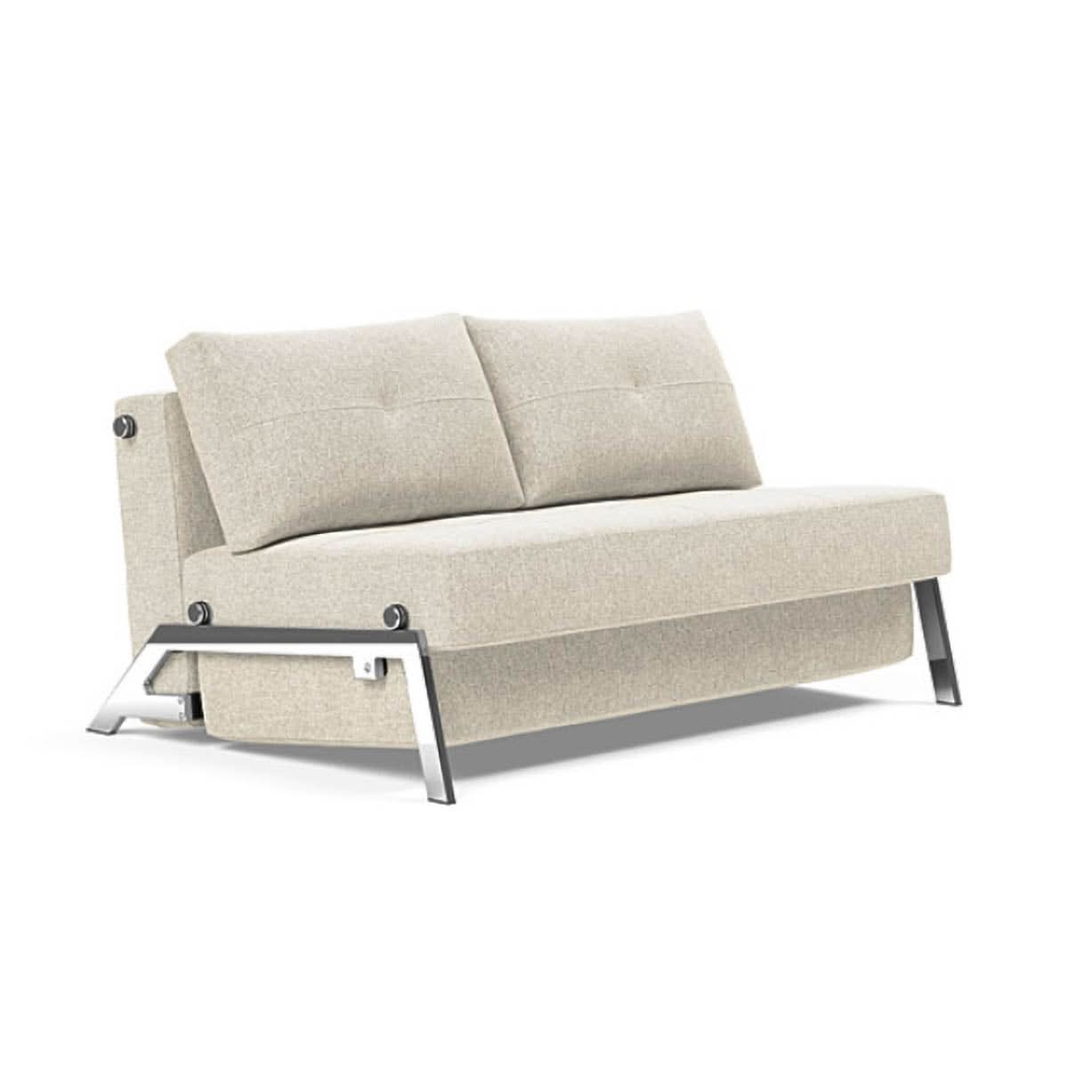 Cubed Full Size Sofa Bed With Chrome Legs - Image 41