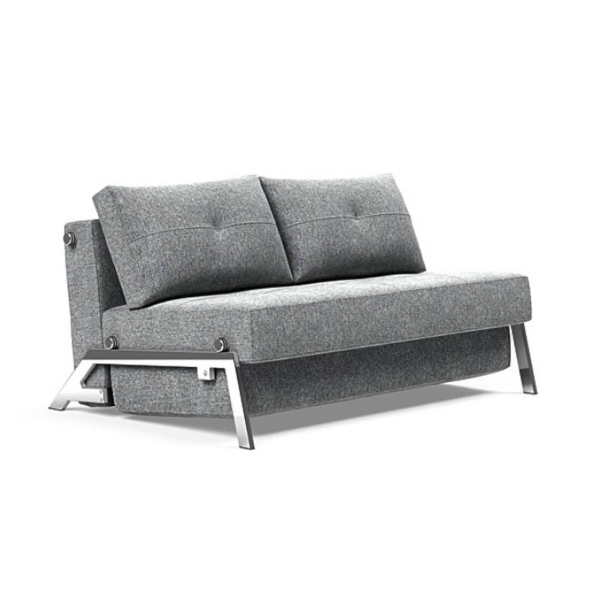 Cubed Full Size Sofa Bed With Chrome Legs - Image 42