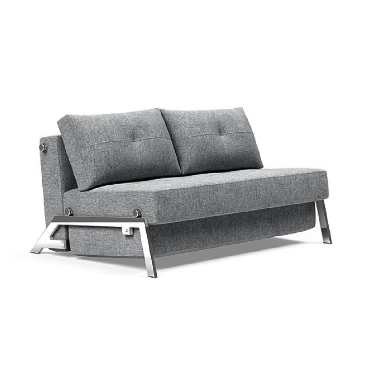 Cubed Full Size Sofa Bed With Chrome Legs - Image 43