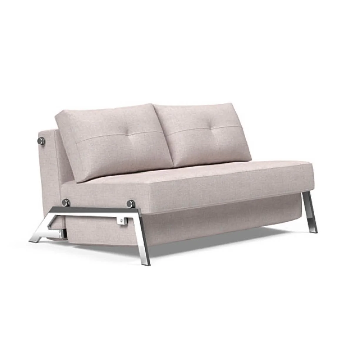 Cubed Full Size Sofa Bed With Chrome Legs - Image 45
