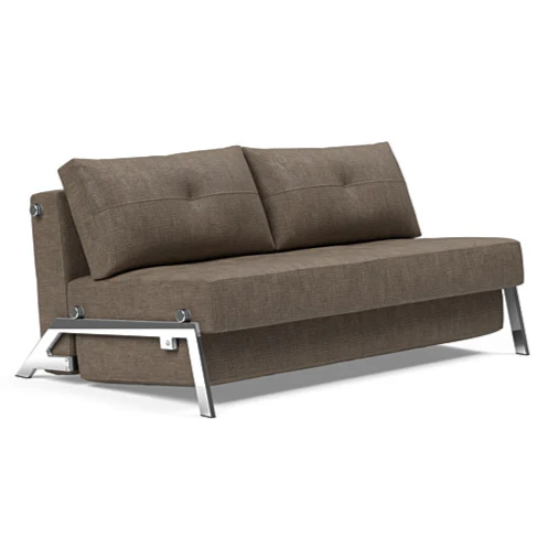 Cubed Full Size Sofa Bed With Chrome Legs - Image 9