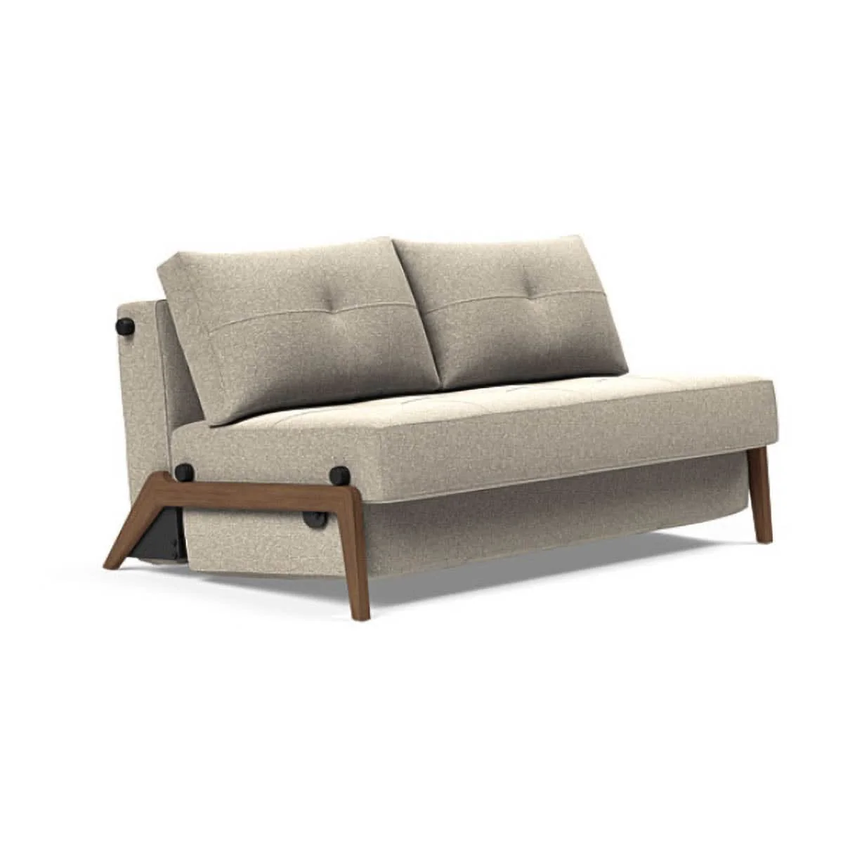 Cubed Full Size Sofa Bed With Dark Wood Legs - Image 21