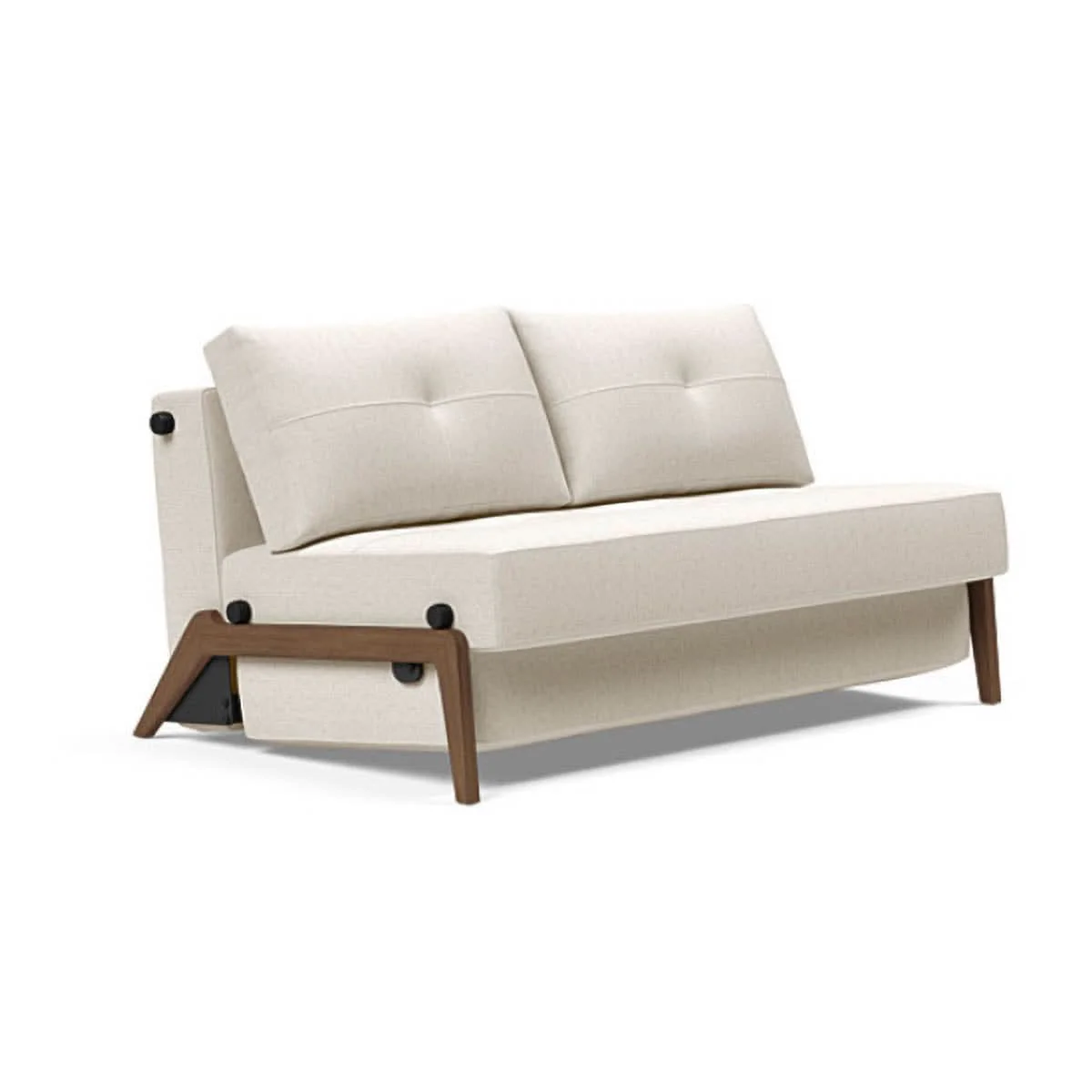 Cubed Full Size Sofa Bed With Dark Wood Legs - Image 24