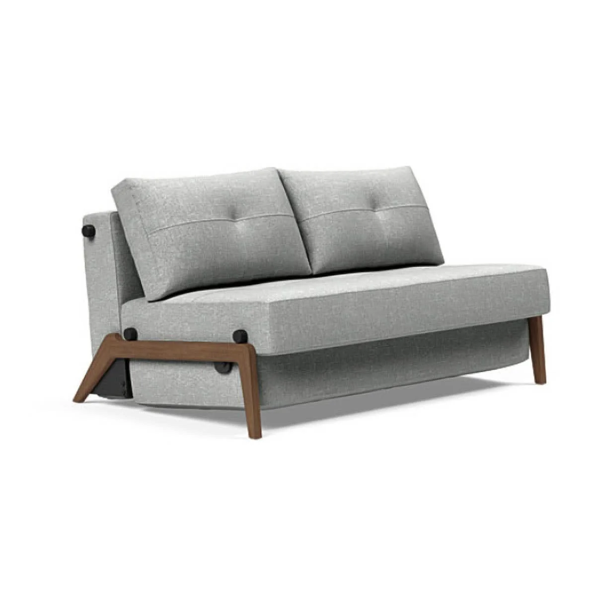 Cubed Full Size Sofa Bed With Dark Wood Legs - Image 34