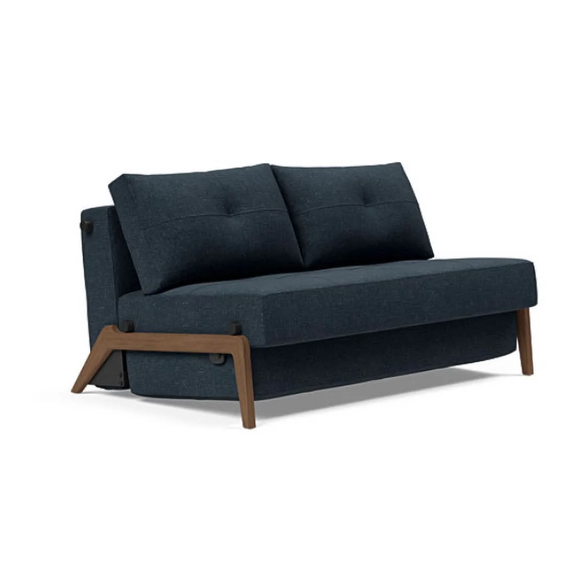 Cubed Full Size Sofa Bed With Dark Wood Legs - Image 37