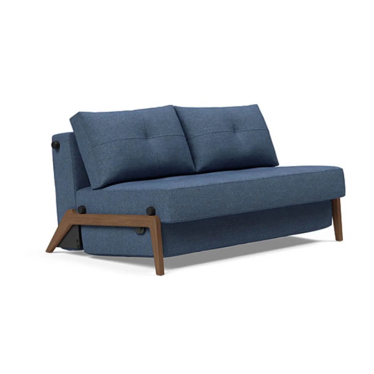 Cubed Full Size Sofa Bed With Dark Wood Legs - Image 45
