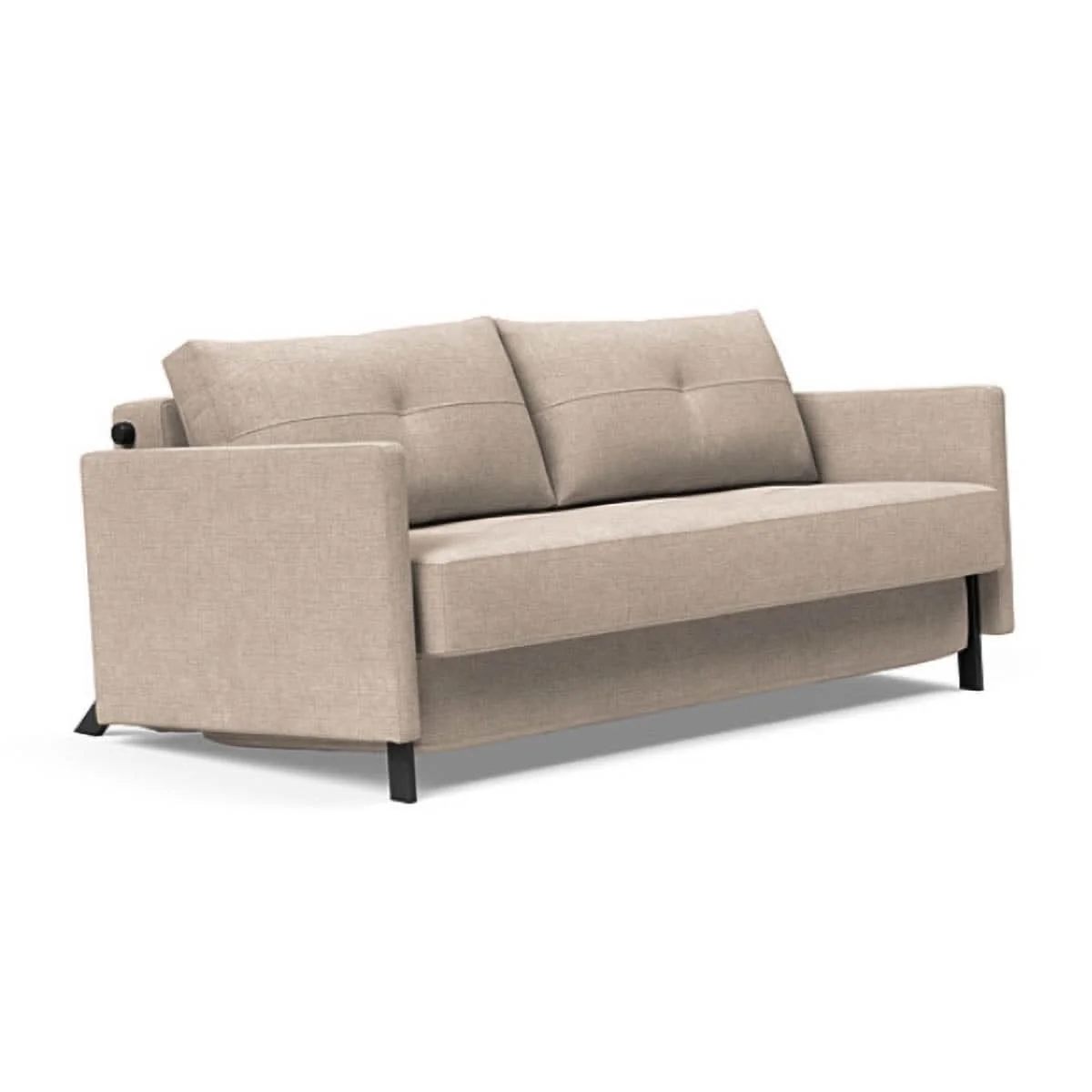 Cubed Queen Size Sofa Bed With Arms - Image 17