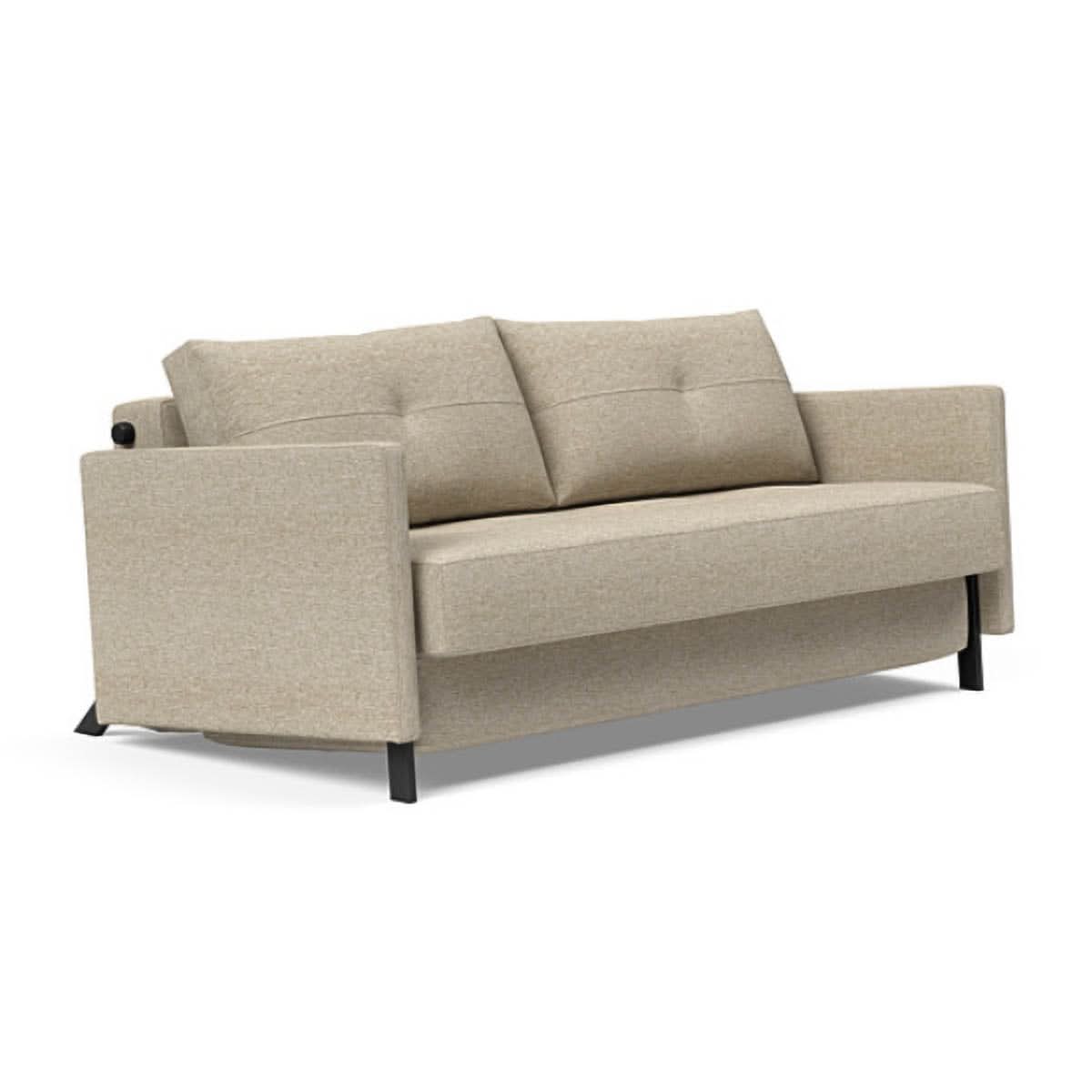 Cubed Queen Size Sofa Bed With Arms - Image 30