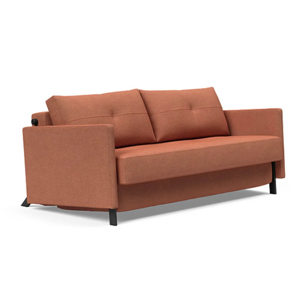 Cubed Queen Size Sofa Bed With Arms - Image 47