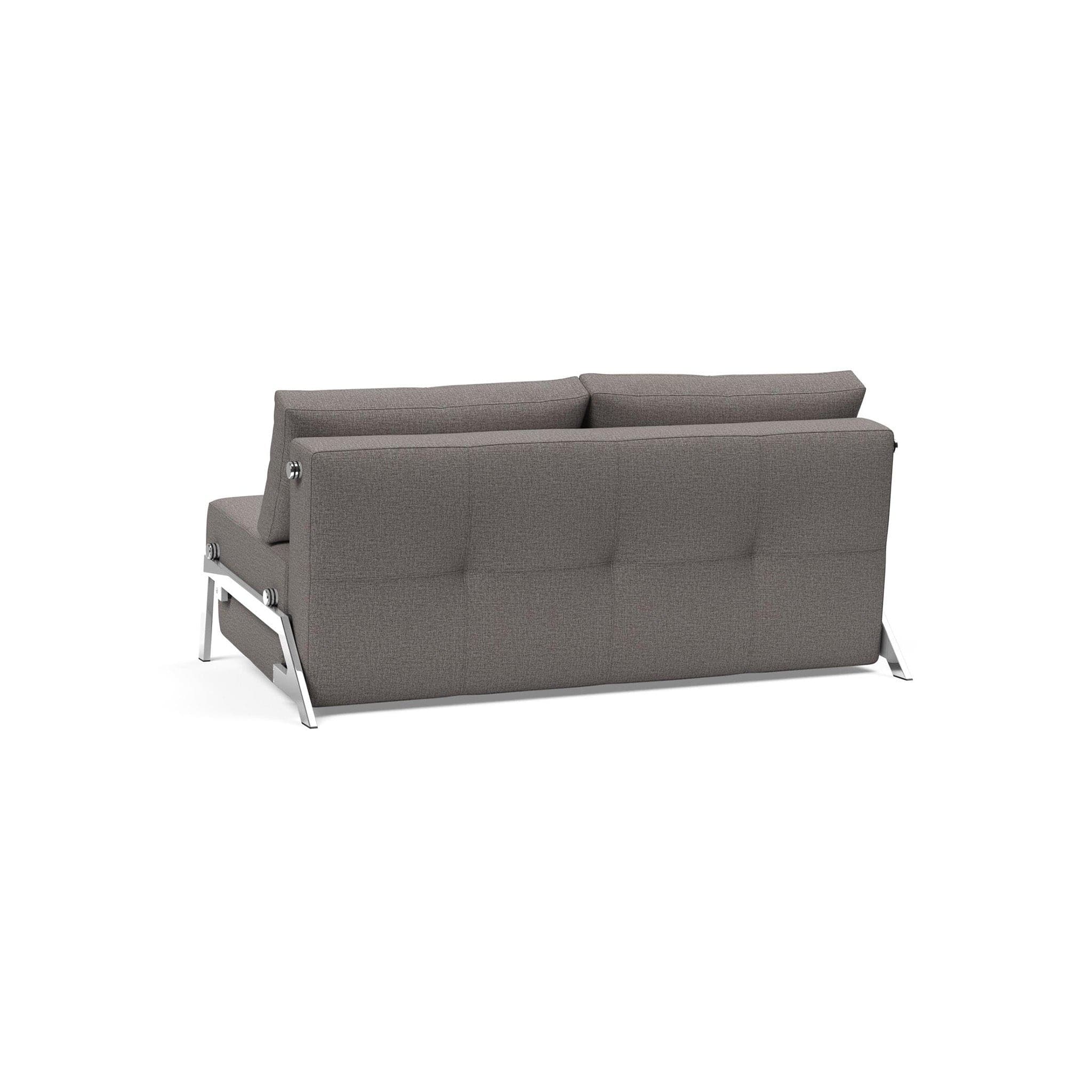 Cubed Queen size Sofa Bed With Chrome Legs - Image 7