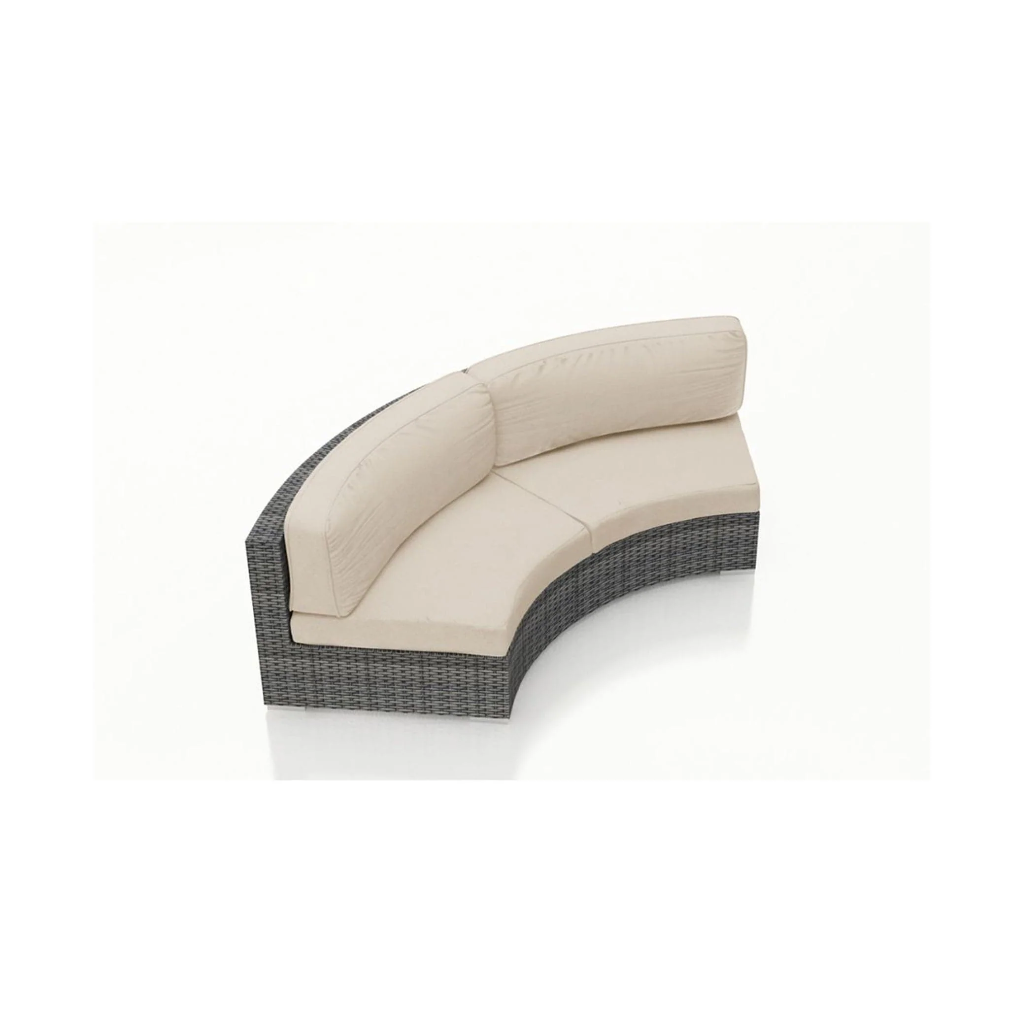 District Curved Loveseat - Image 2