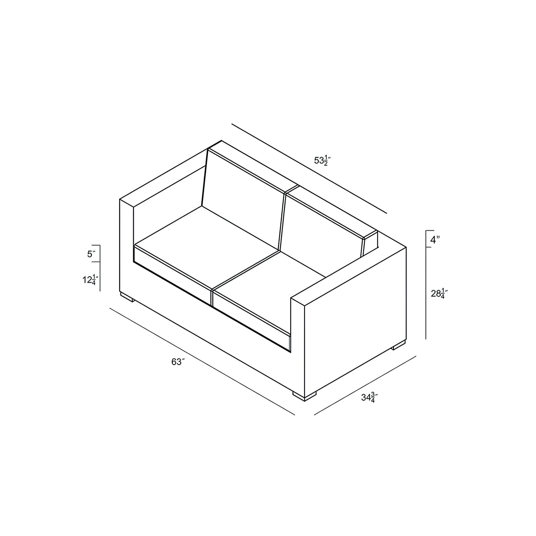 District Loveseat - Image 10