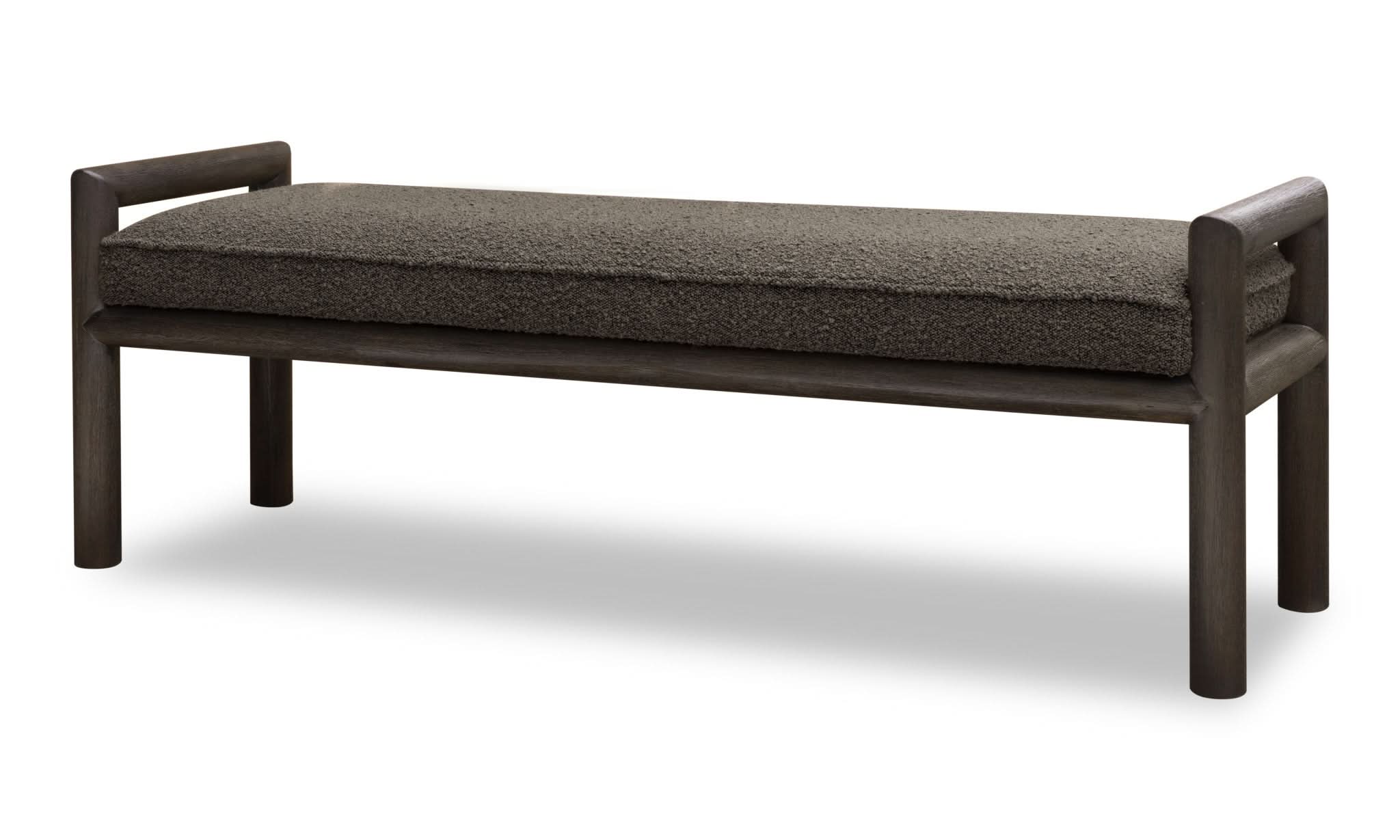 Dorsey Boucle Upholstered Bench - Image 10
