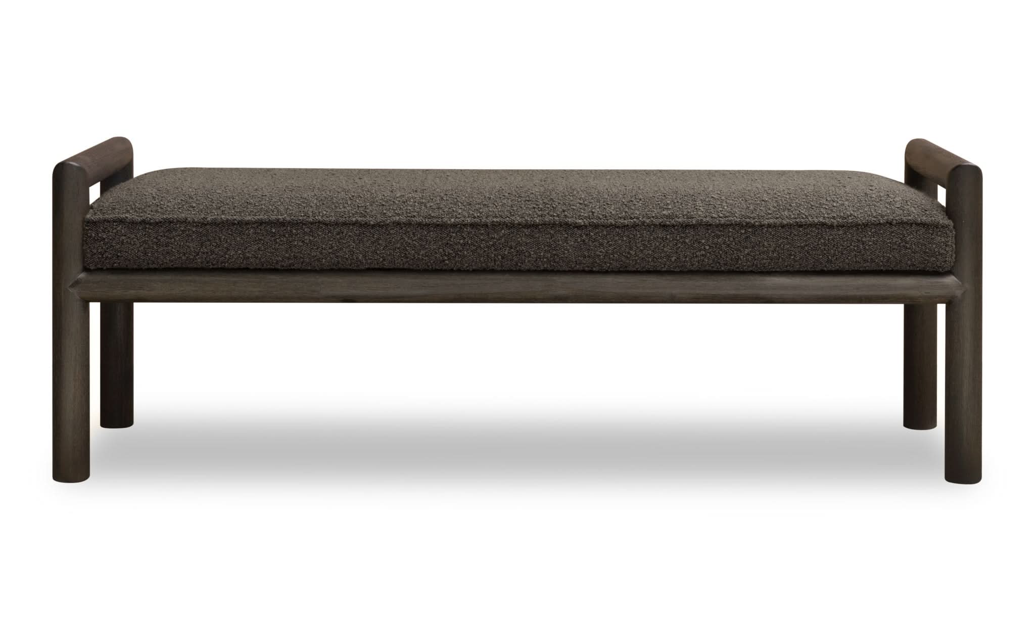 Dorsey Boucle Upholstered Bench - Image 2