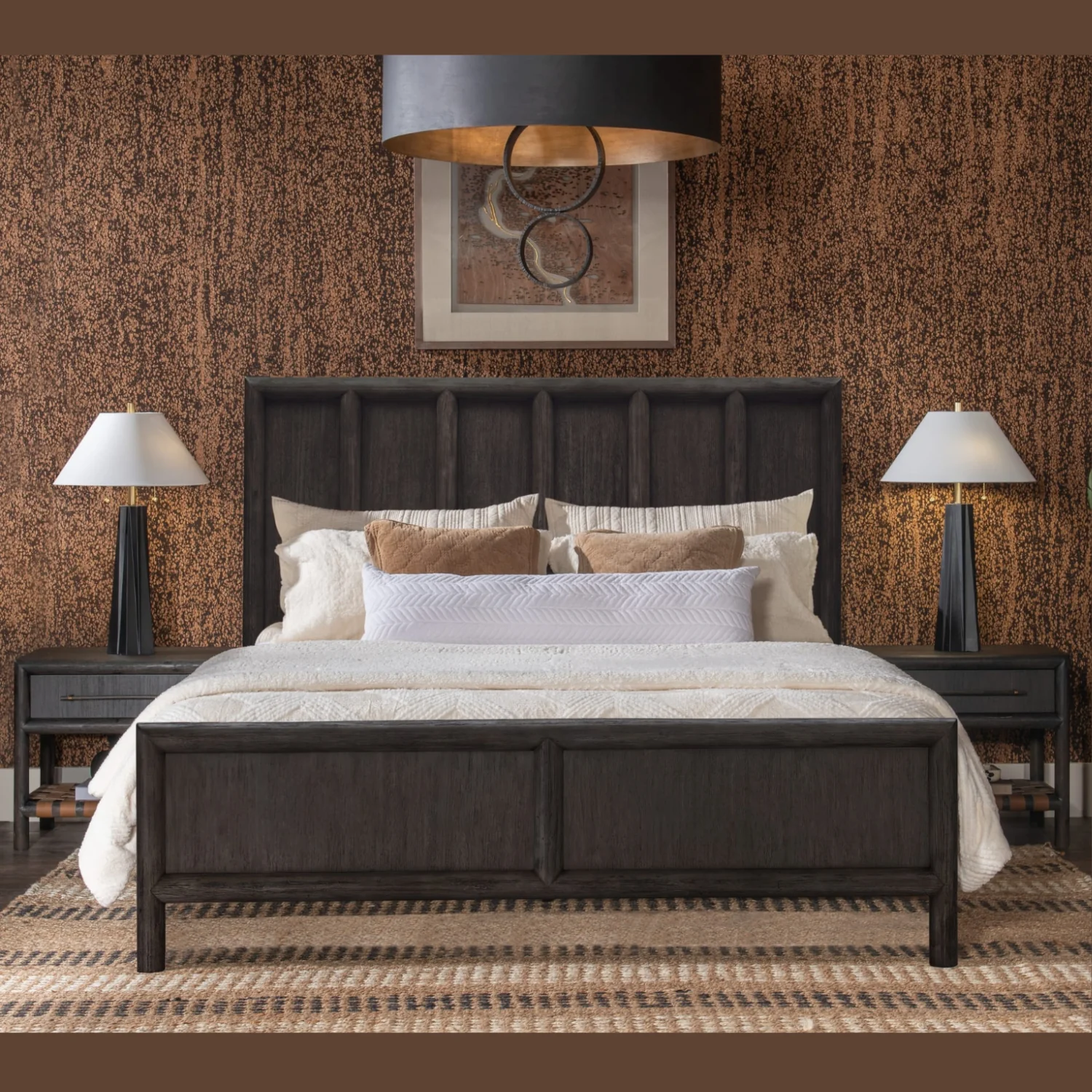 Dorsey Wooden Panel Platform Bed - Image 3
