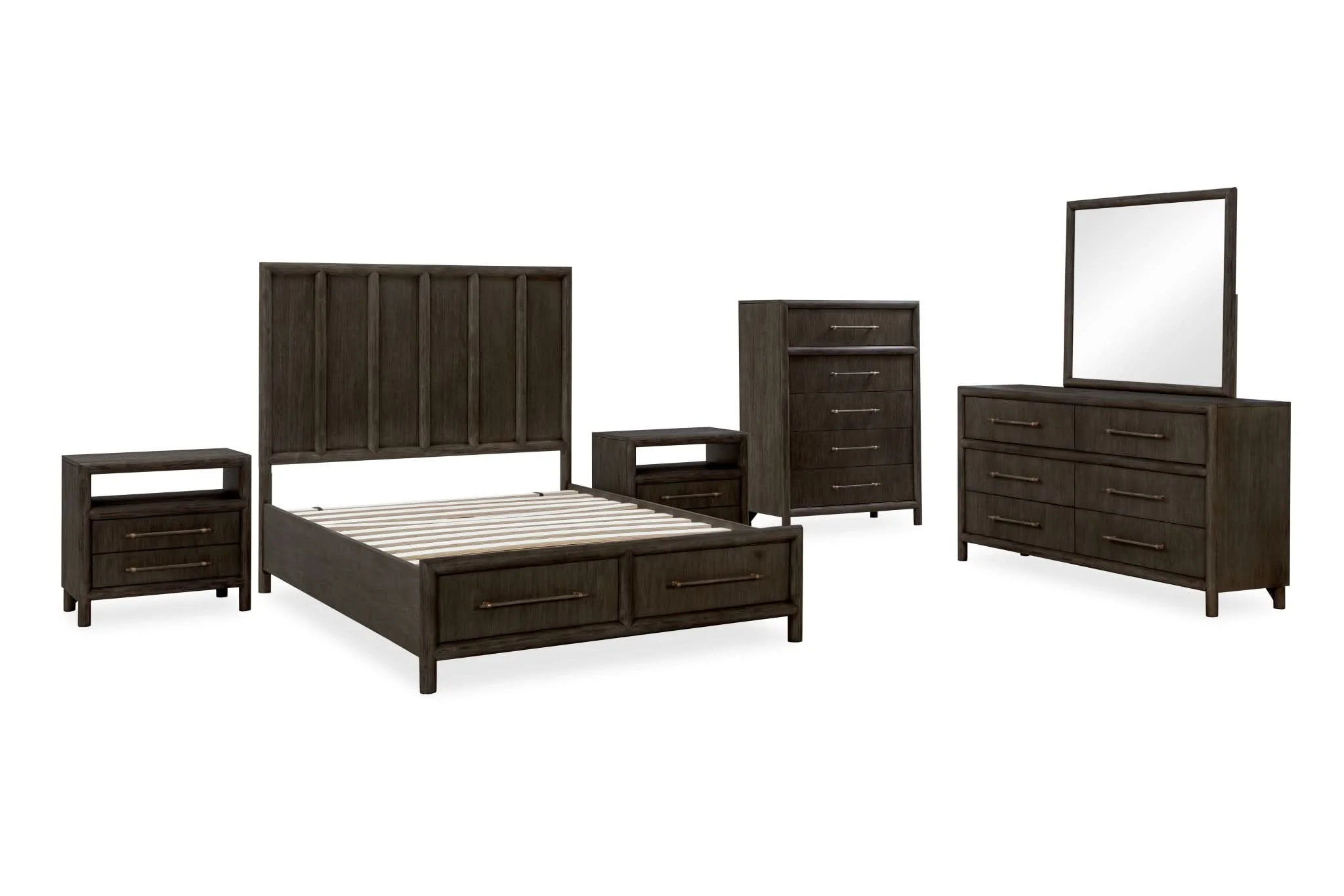 Dorsey Wooden Panel Storage Bed - Image 18