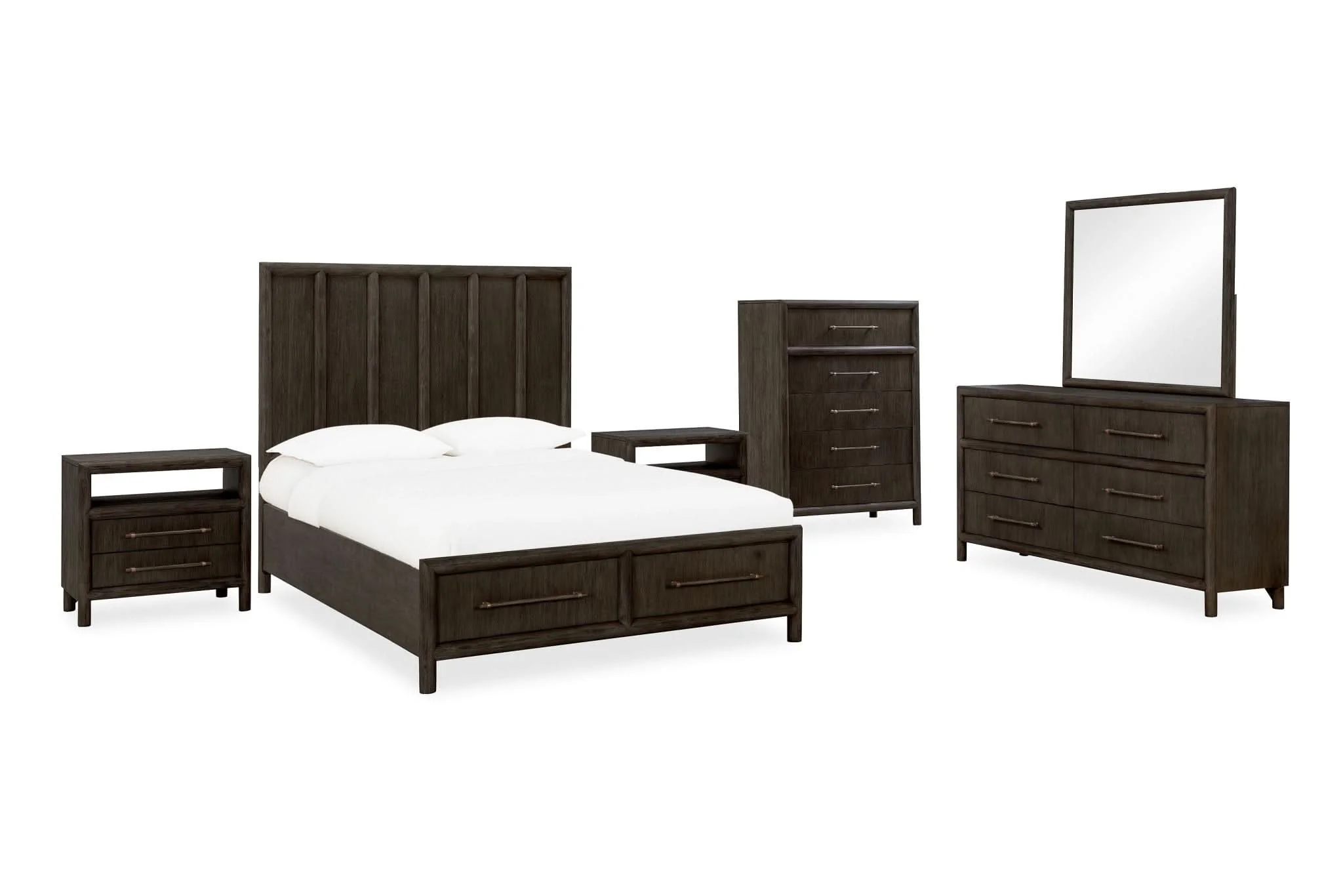 Dorsey Wooden Panel Storage Bed - Image 20