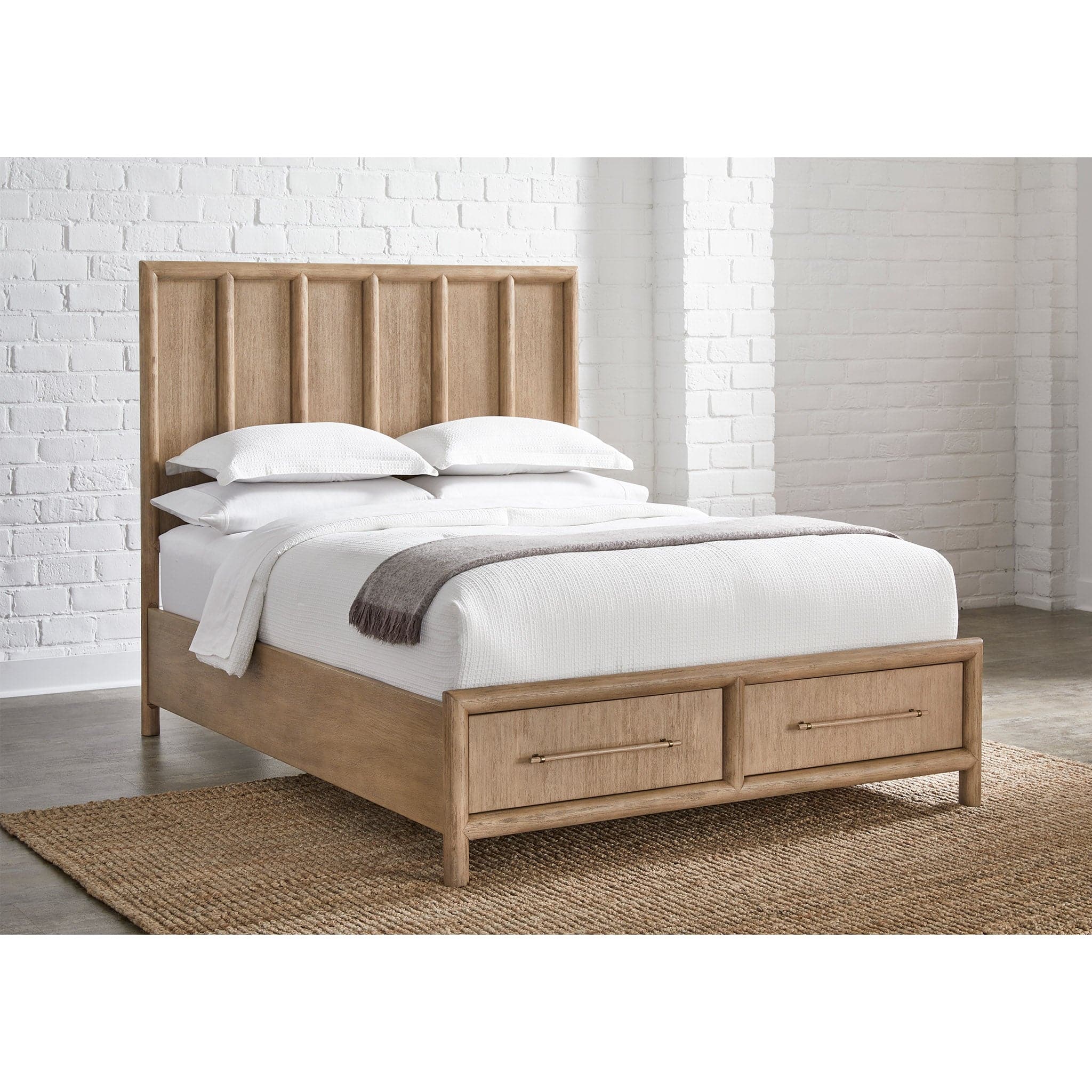 Dorsey Wooden Panel Storage Bed - Image 3