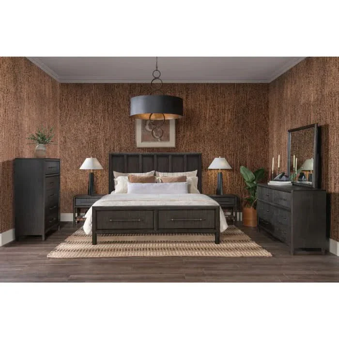 Dorsey Wooden Panel Storage Bed - Image 8