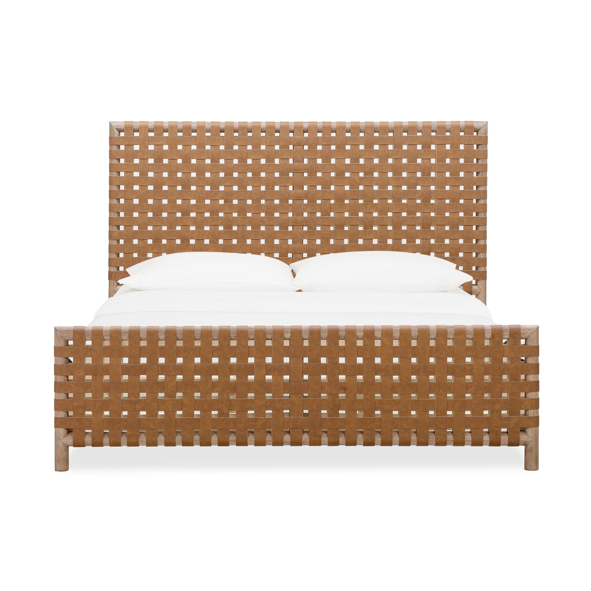 Dorsey Woven Panel Platform Bed