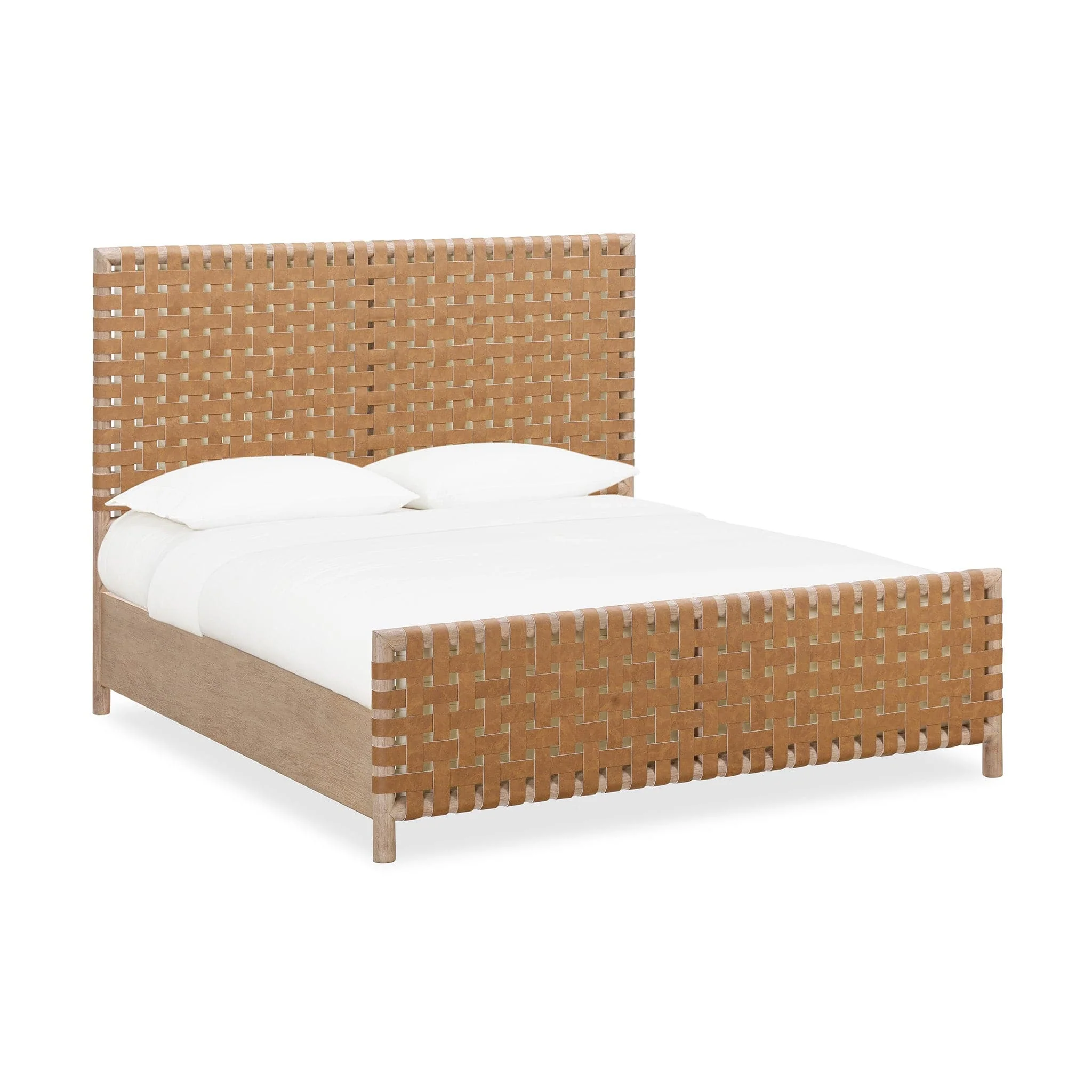 Dorsey Woven Panel Platform Bed - Image 8