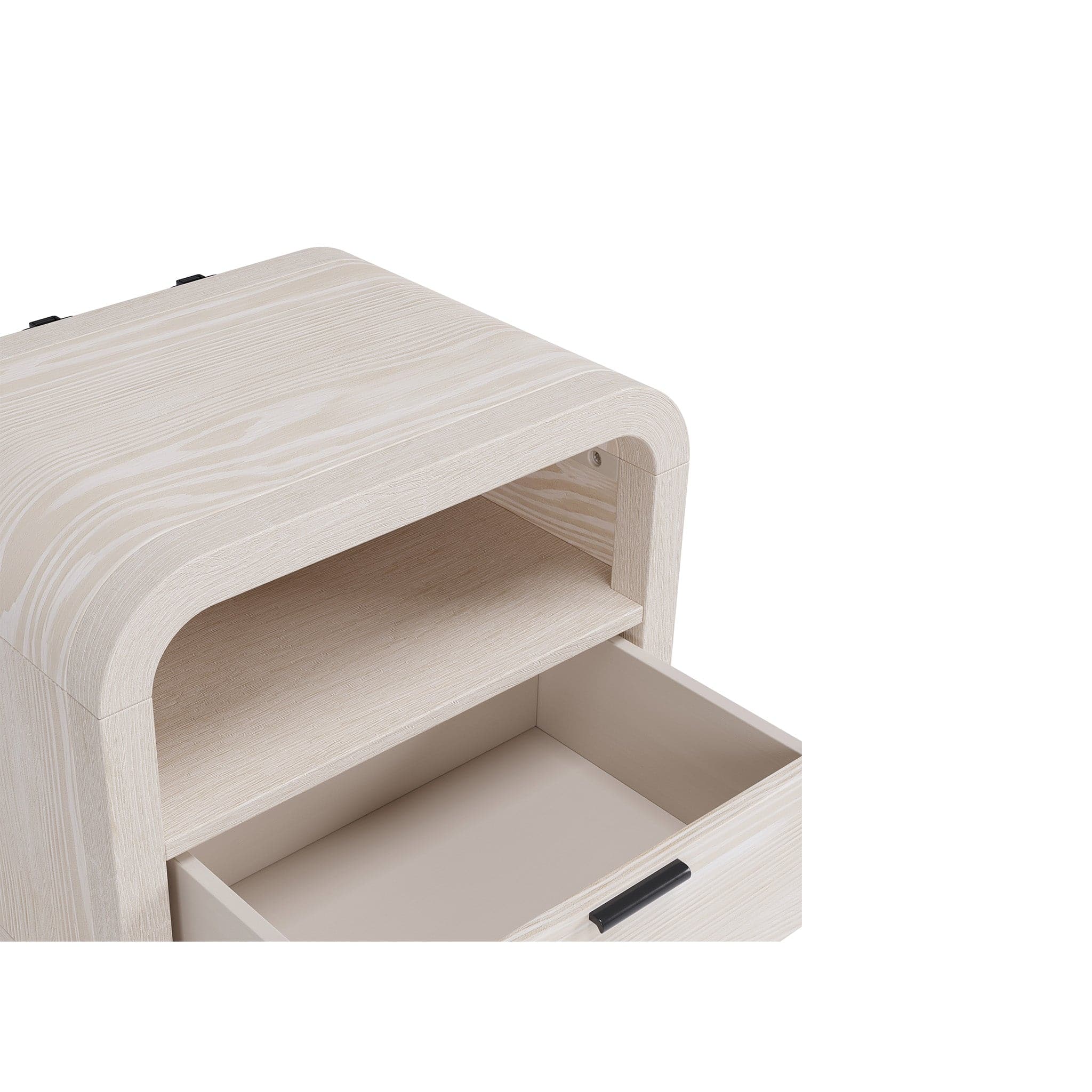 Drake 1 Drawer Nightstand with USB - Image 3
