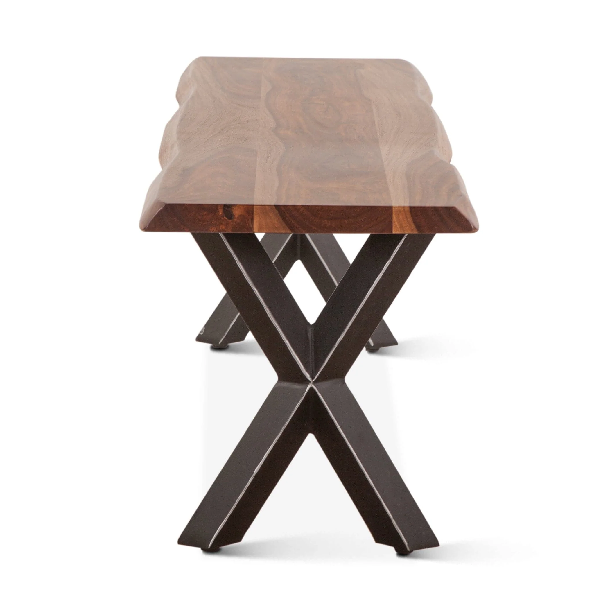 Elliston Sheesham Dining Bench - Image 7