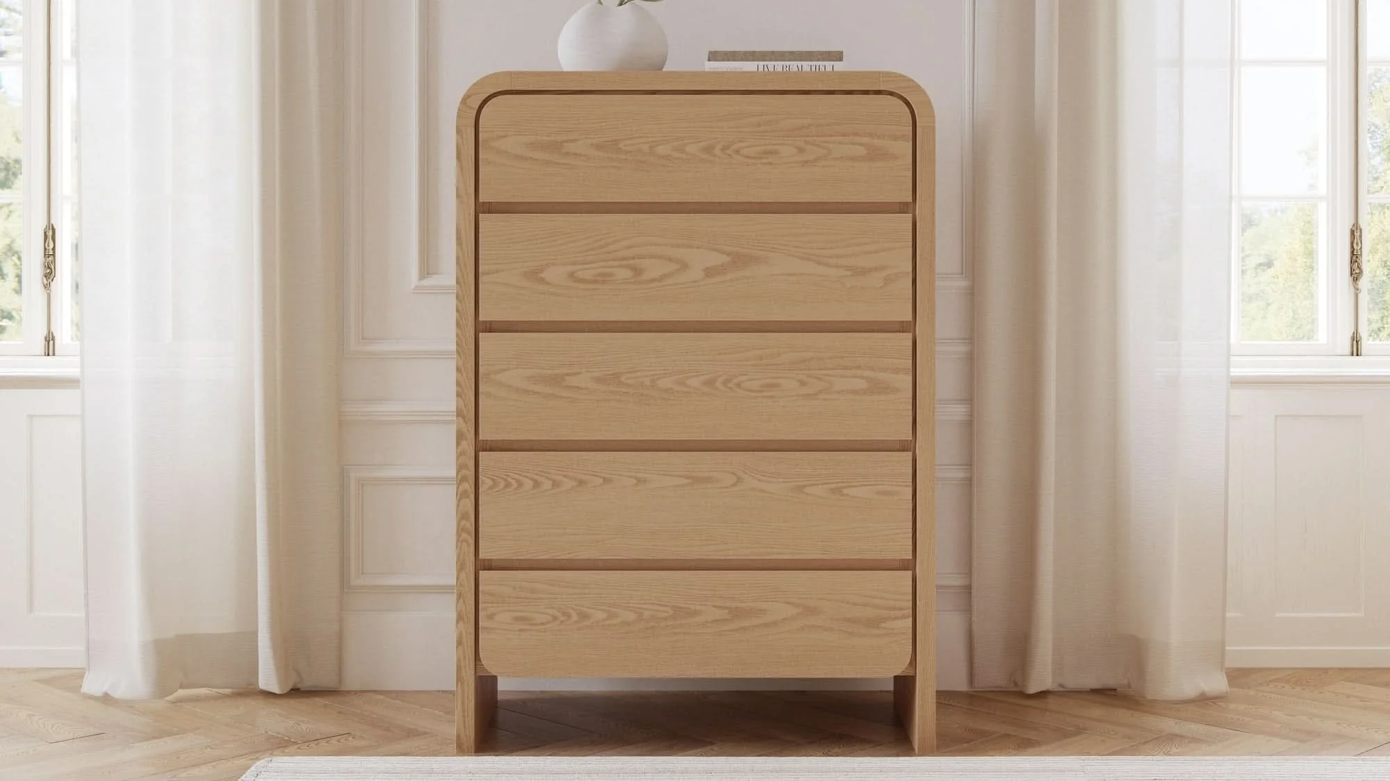 Elora Five Drawer Chest - Image 9