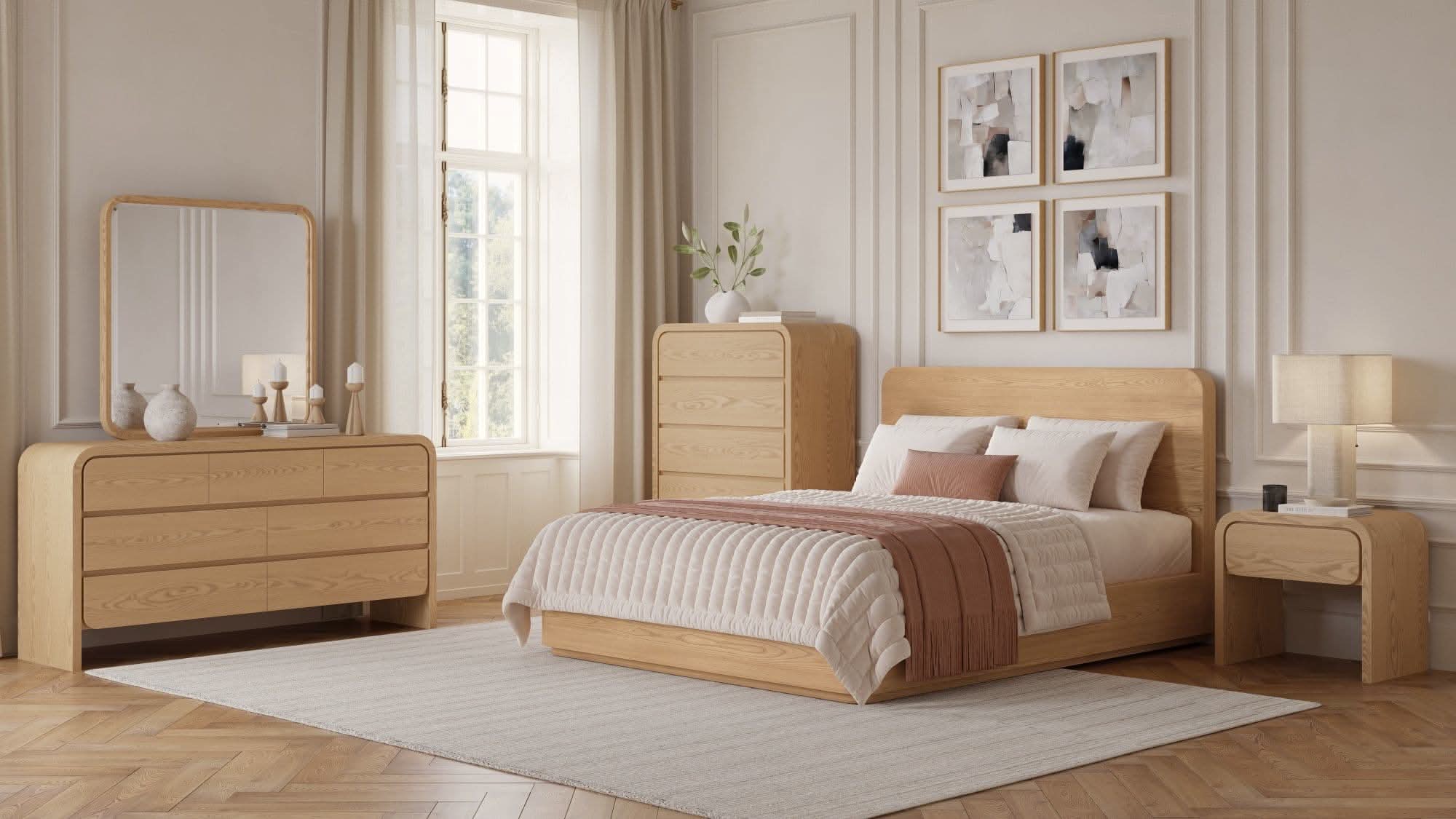 Elora One Drawer Nightstand - Image 9