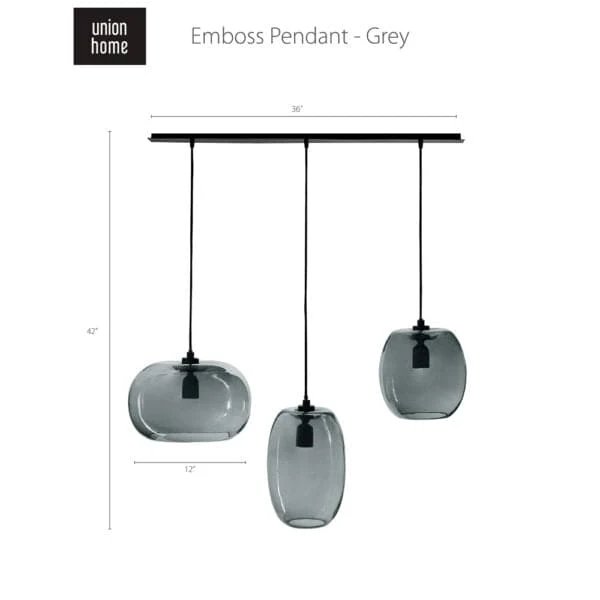 Emboss Pendant Light - Image 3