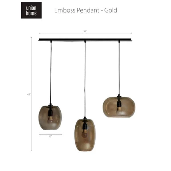 Emboss Pendant Light - Image 4