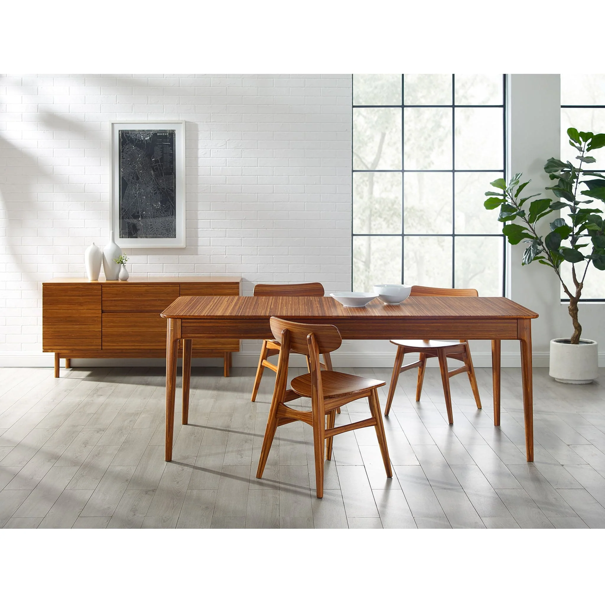 Erikka 110" Double-Leaves Extension Dining Table - Image 3