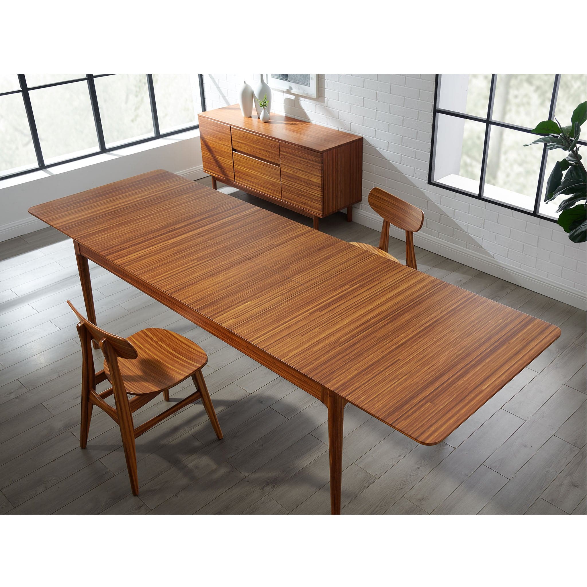 Erikka 110" Double-Leaves Extension Dining Table - Image 4
