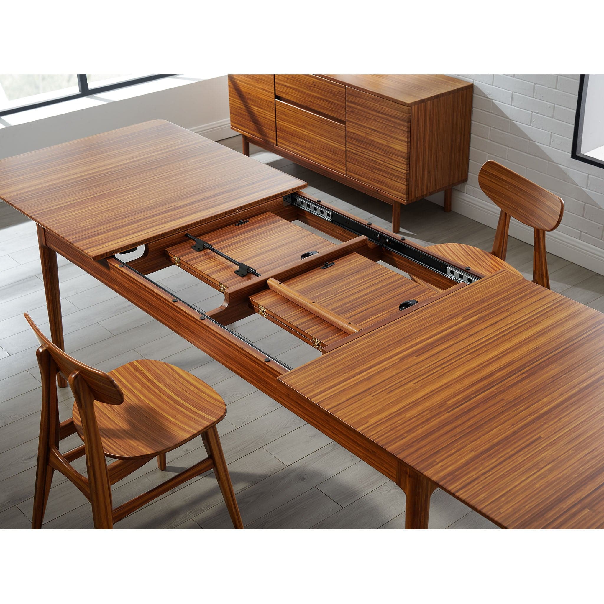 Erikka 110" Double-Leaves Extension Dining Table - Image 8