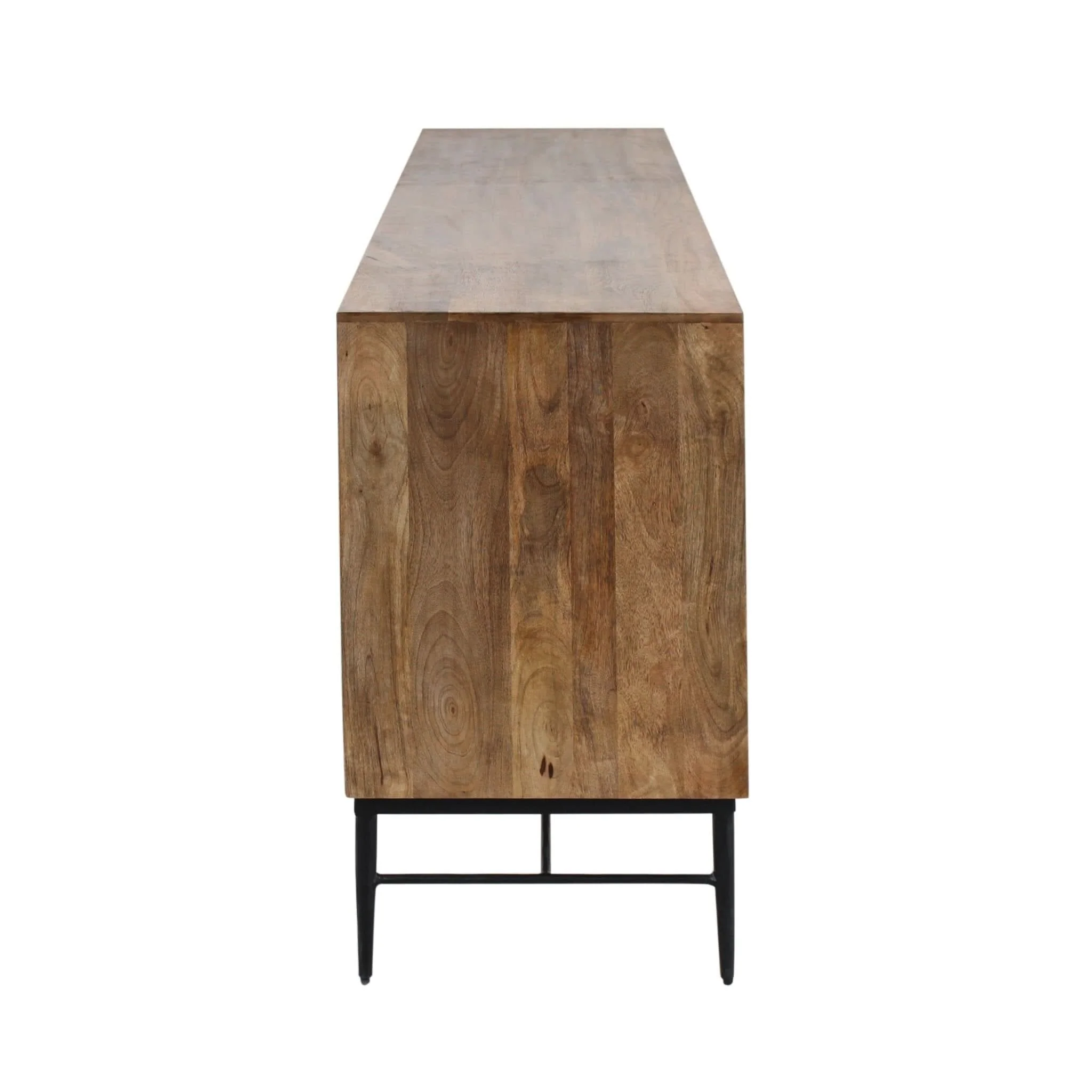 Fargo Modern Mango Wood Sideboard with Bone Inlay - Image 5