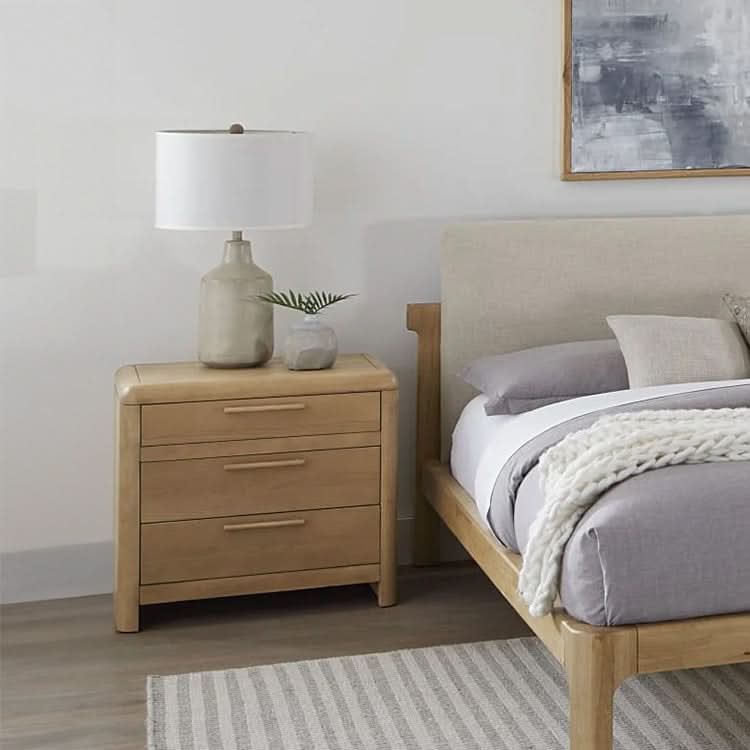 Furano 3-Drawer Nightstand - Image 3