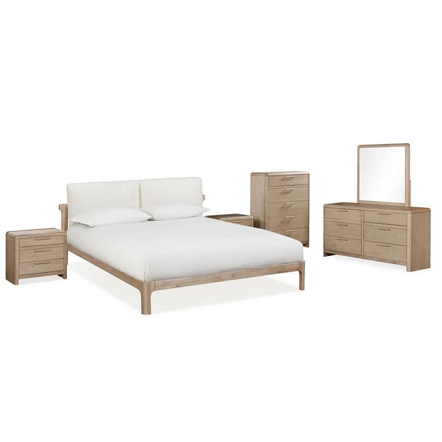 Furano Upholstered Cushion Platform Bed - Image 9