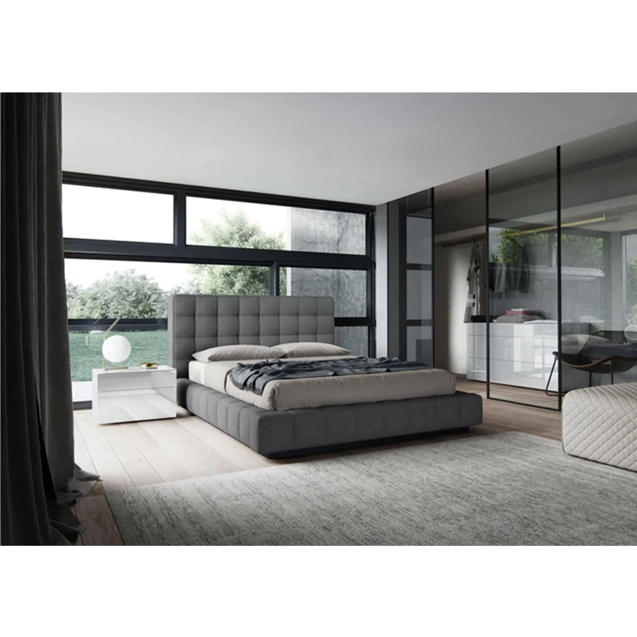 Grafton Upholstered Platform Bed - Image 9