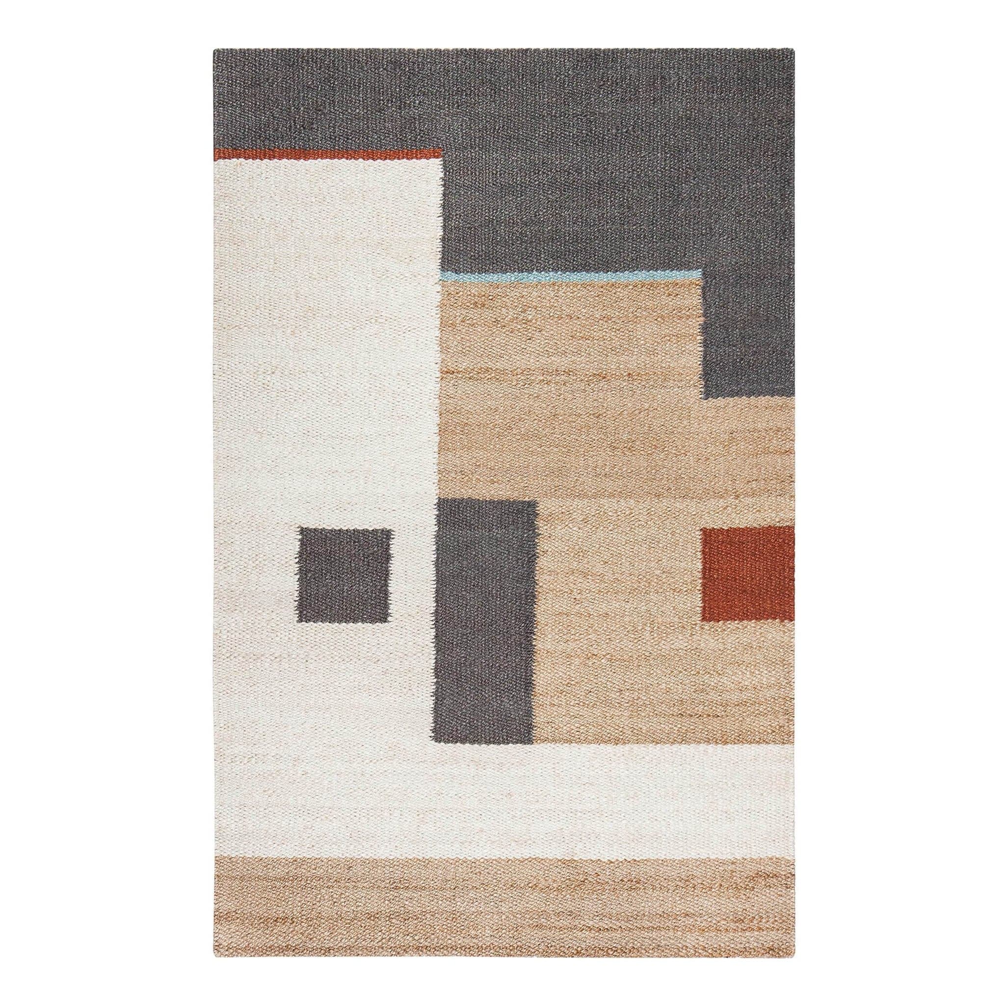 Heera Abstract Jute Rug