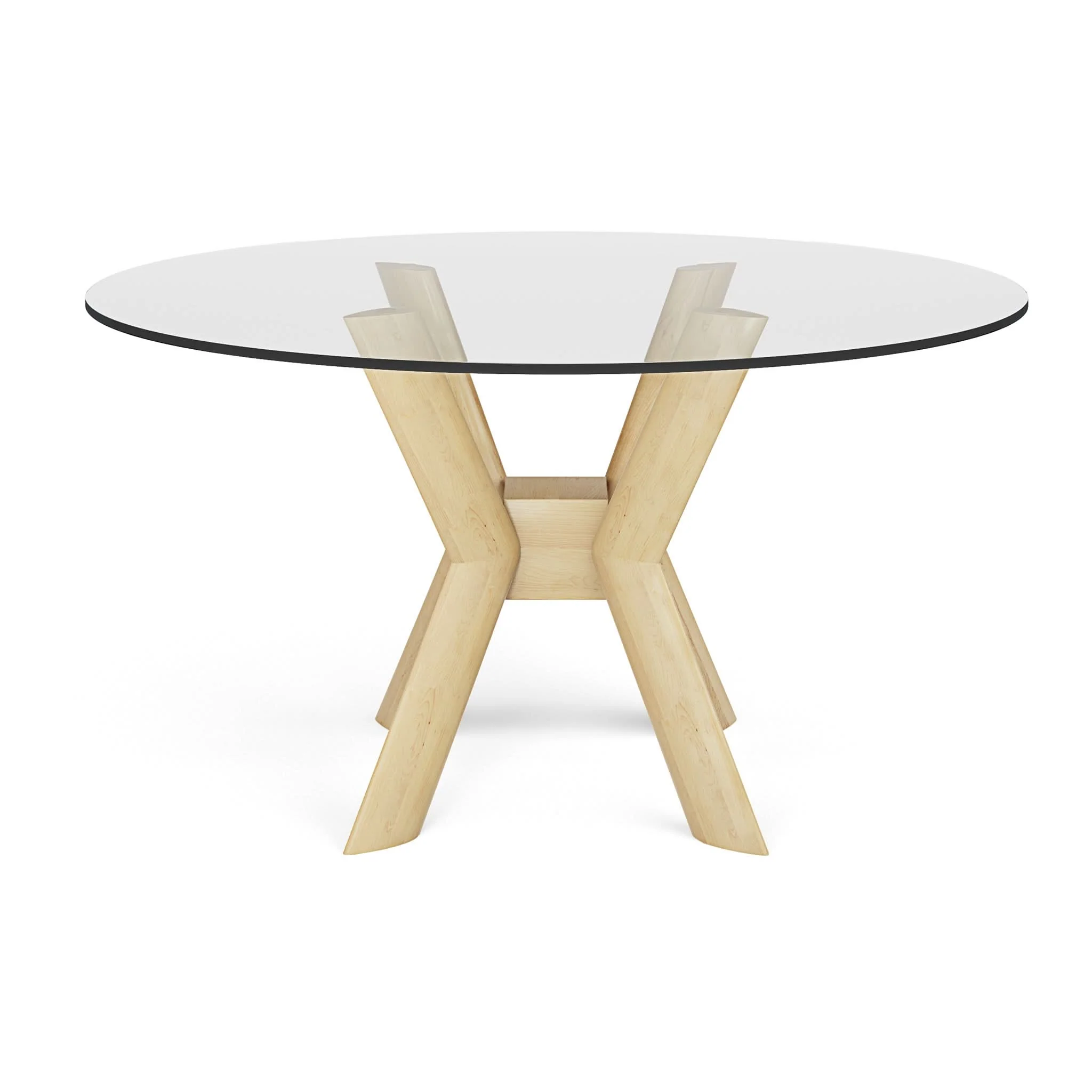 K-Base Glass Round Dining Table - Image 14