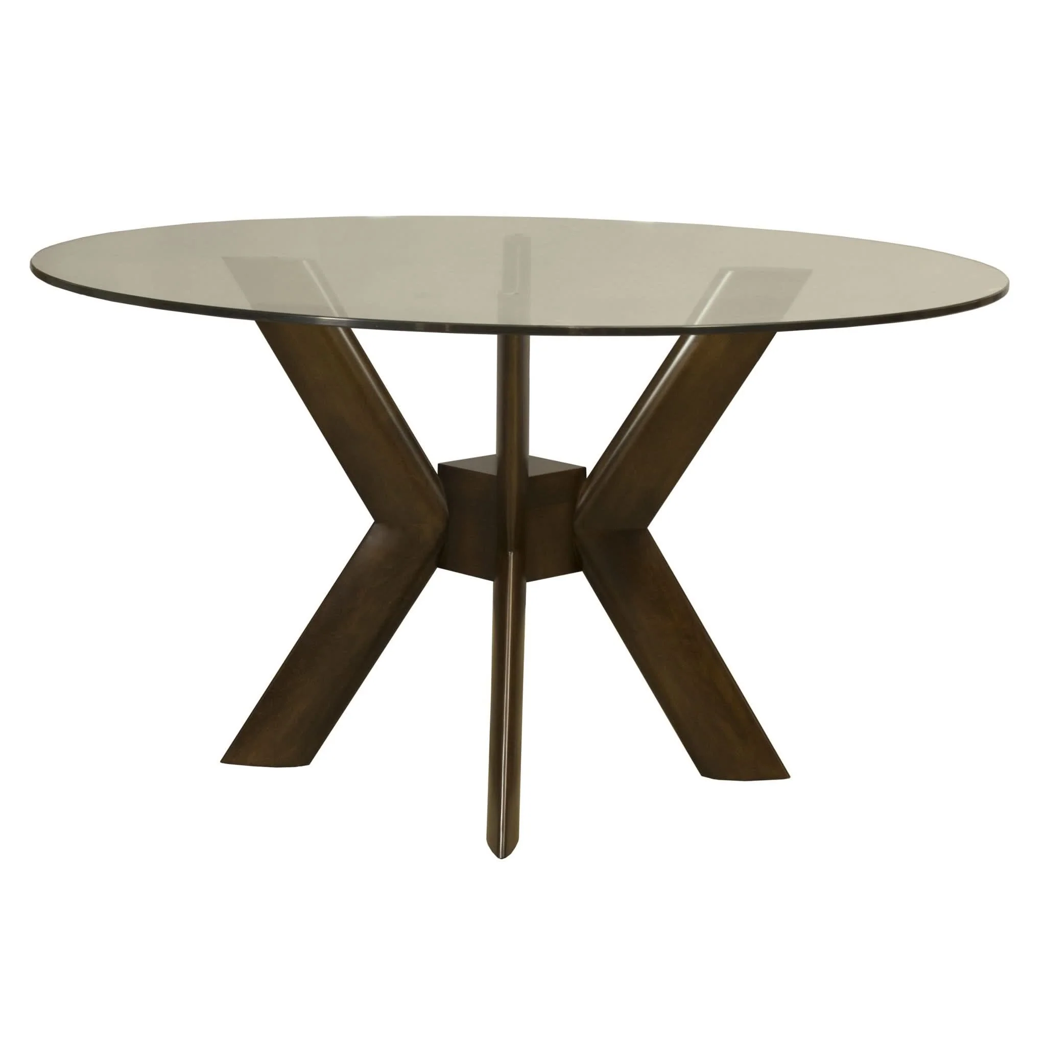 K-Base Glass Round Dining Table - Image 7