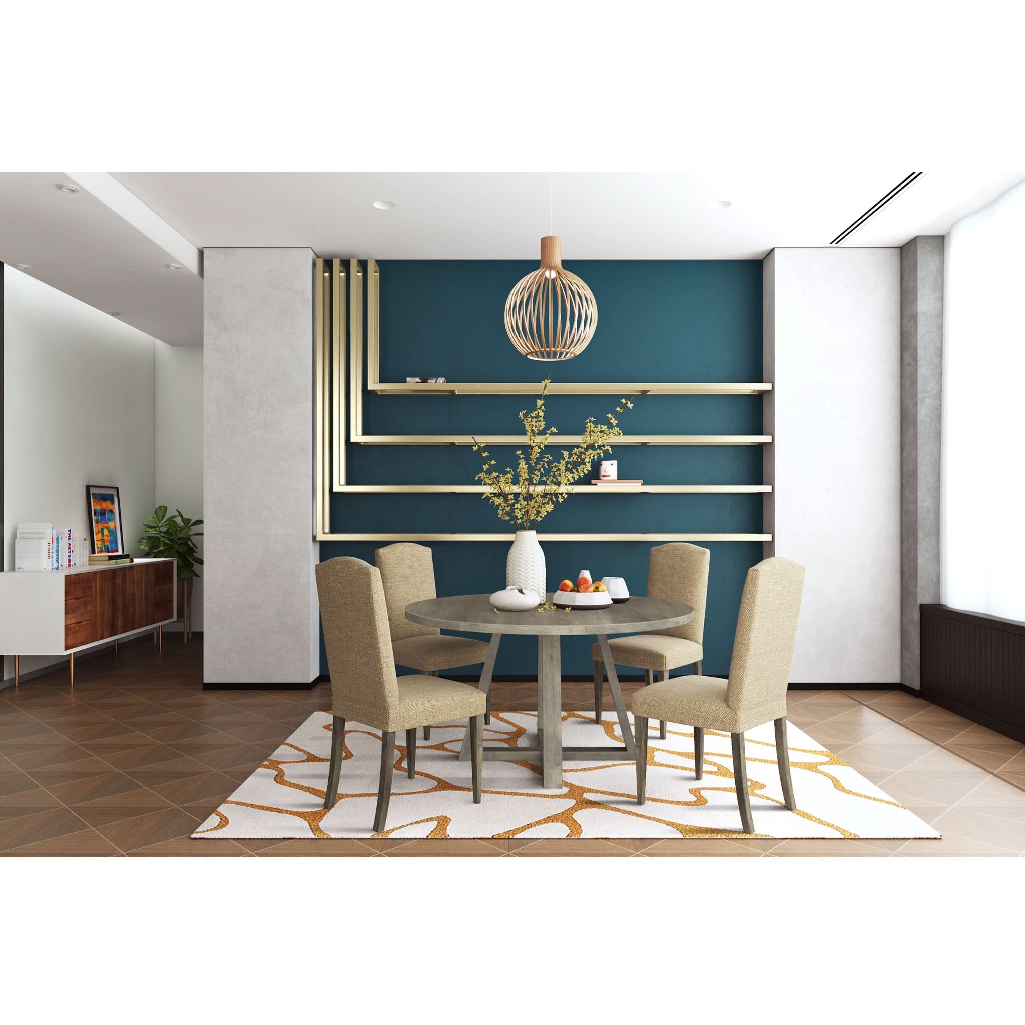 Kandace Extension Round Dining Table - Image 3