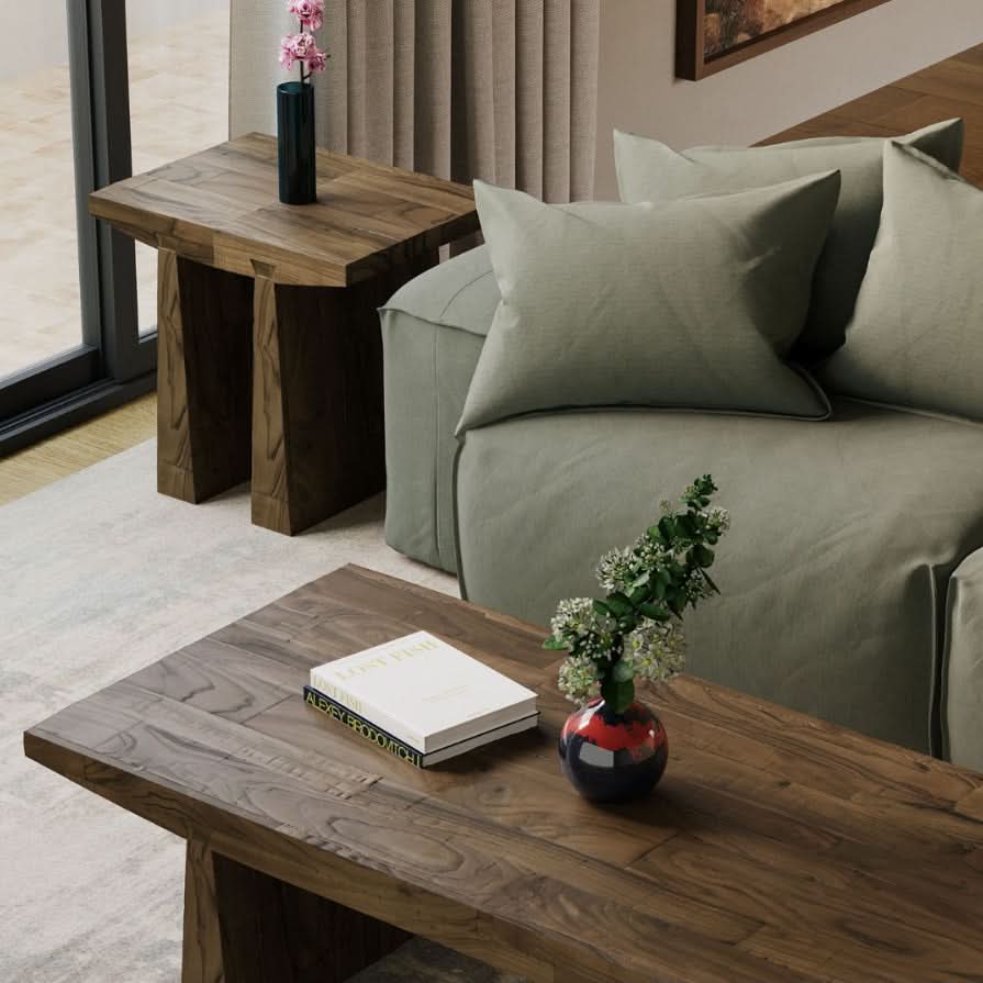 Keystone Reclaimed Wood Coffee Table - Image 4