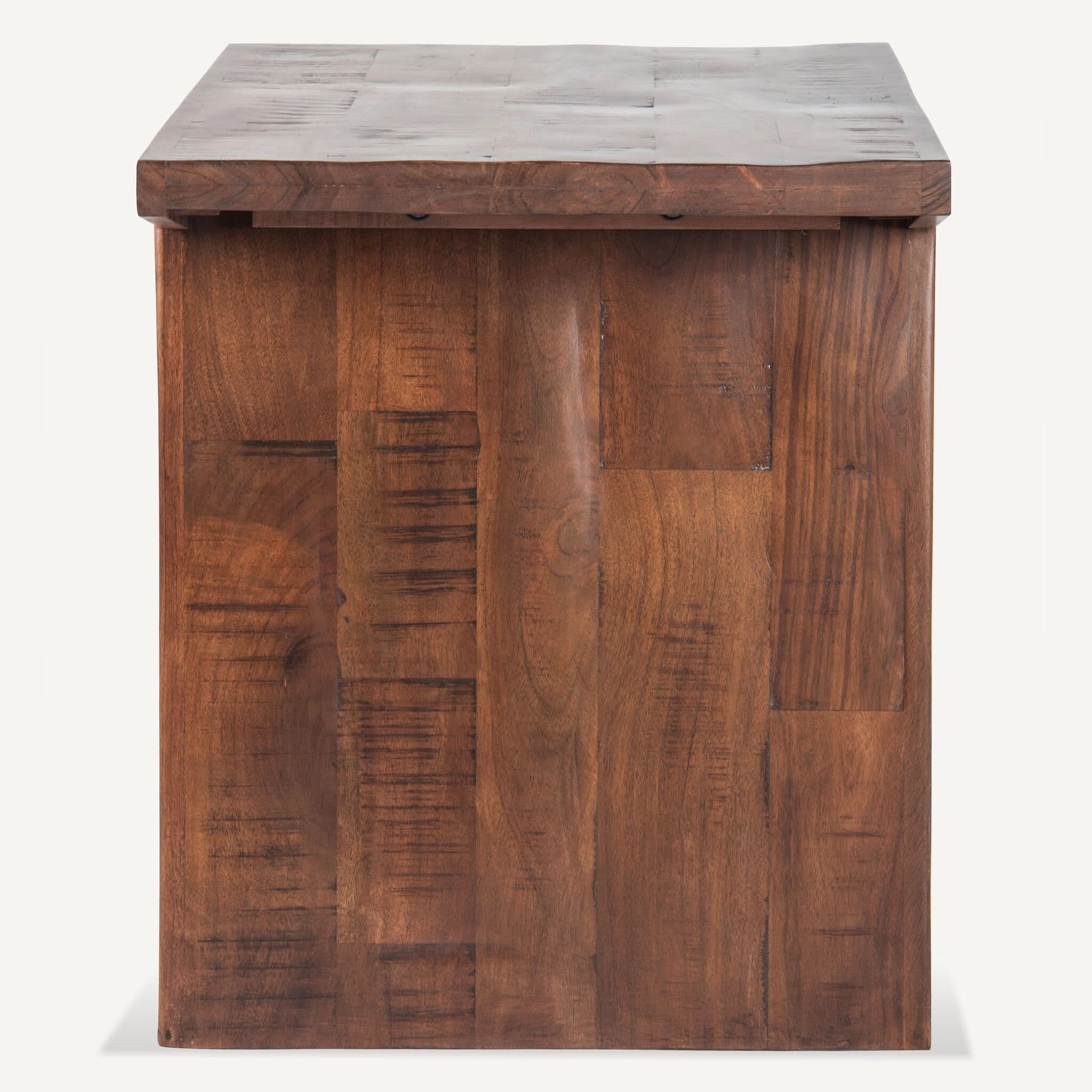 Keystone Reclaimed Wood Side Table - Image 6
