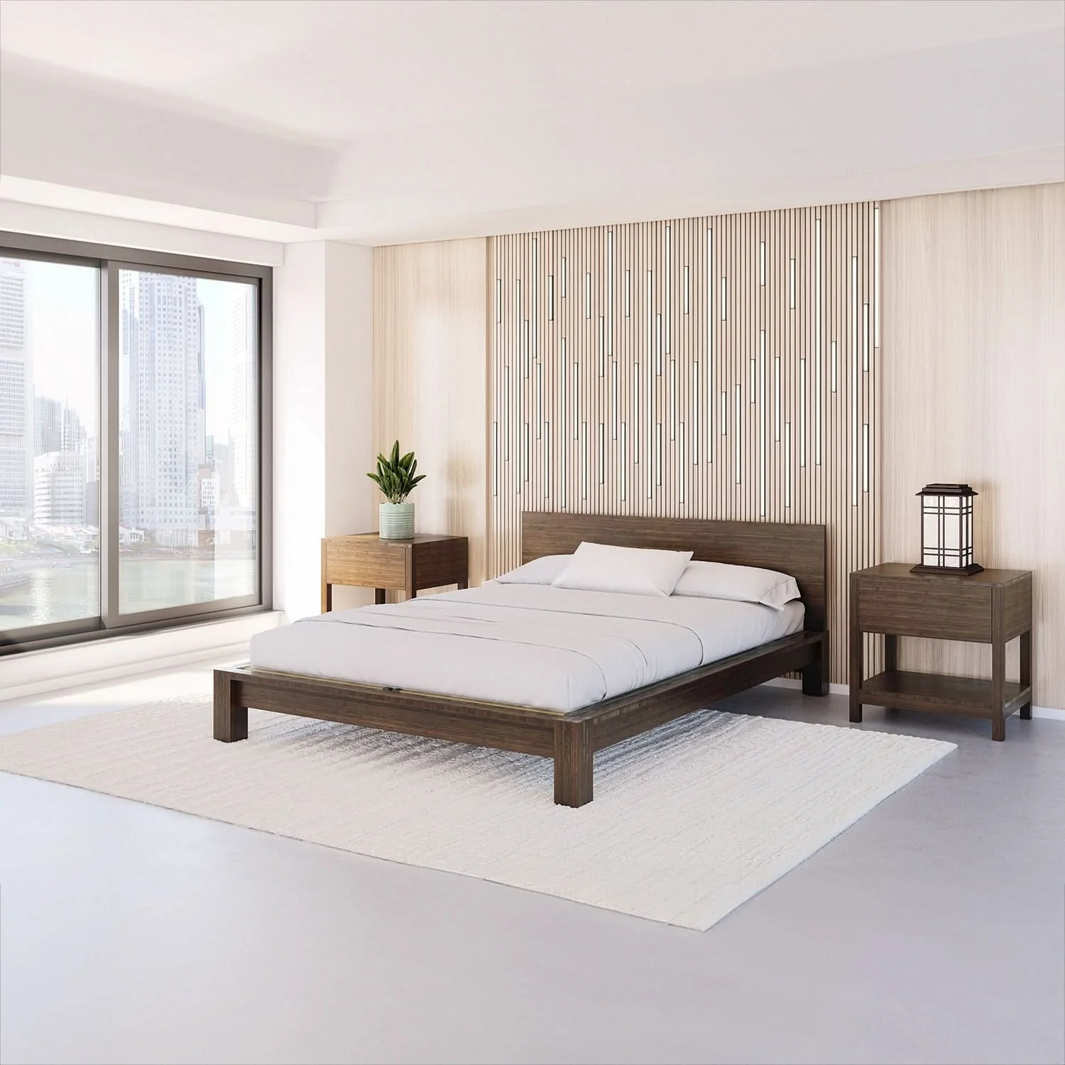 Kimara Tatami Platform Bed with Mats - Image 3