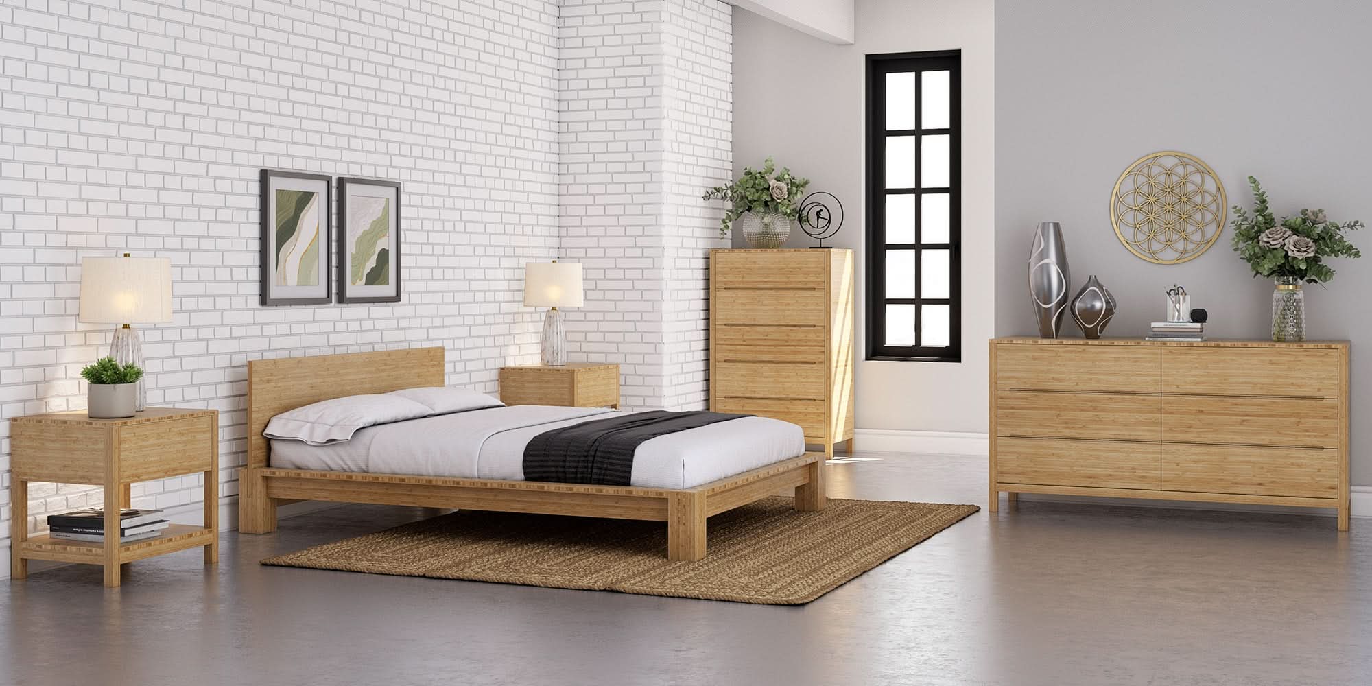 Kimara Tatami Platform Bed with Mats - Image 5