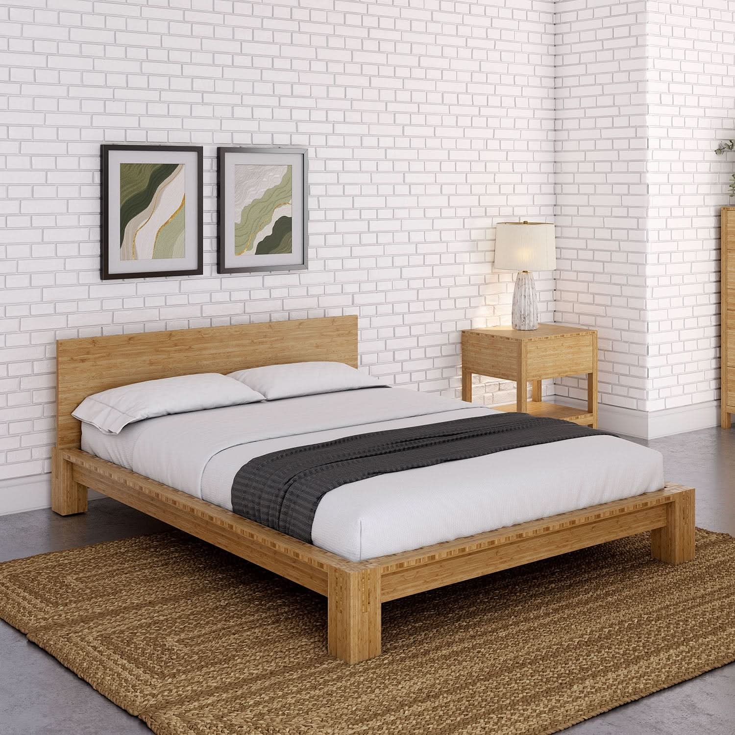 Kimara Tatami Platform Bed with Mats - Image 4