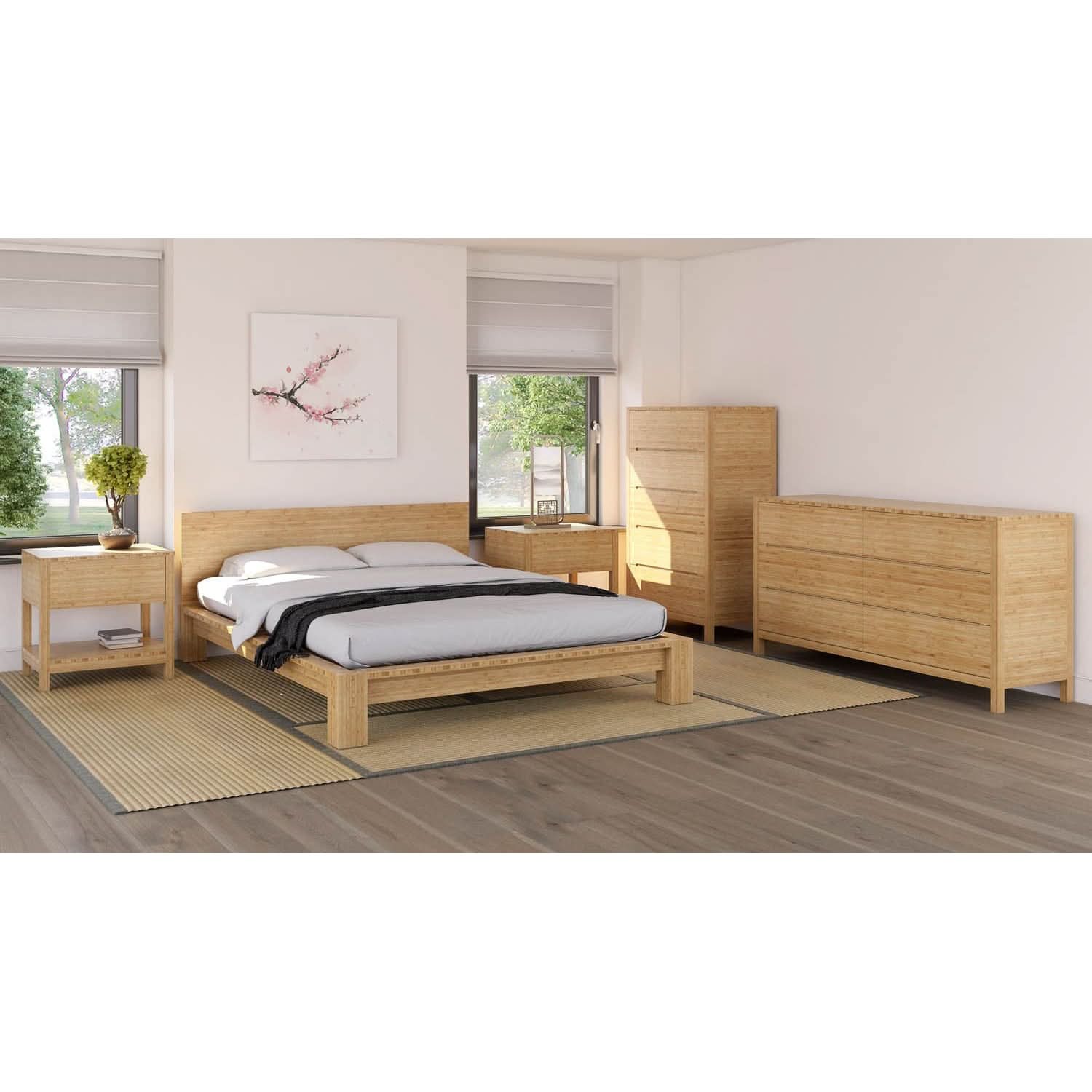 Kimara Tatami Platform Bed with Mats - Image 6