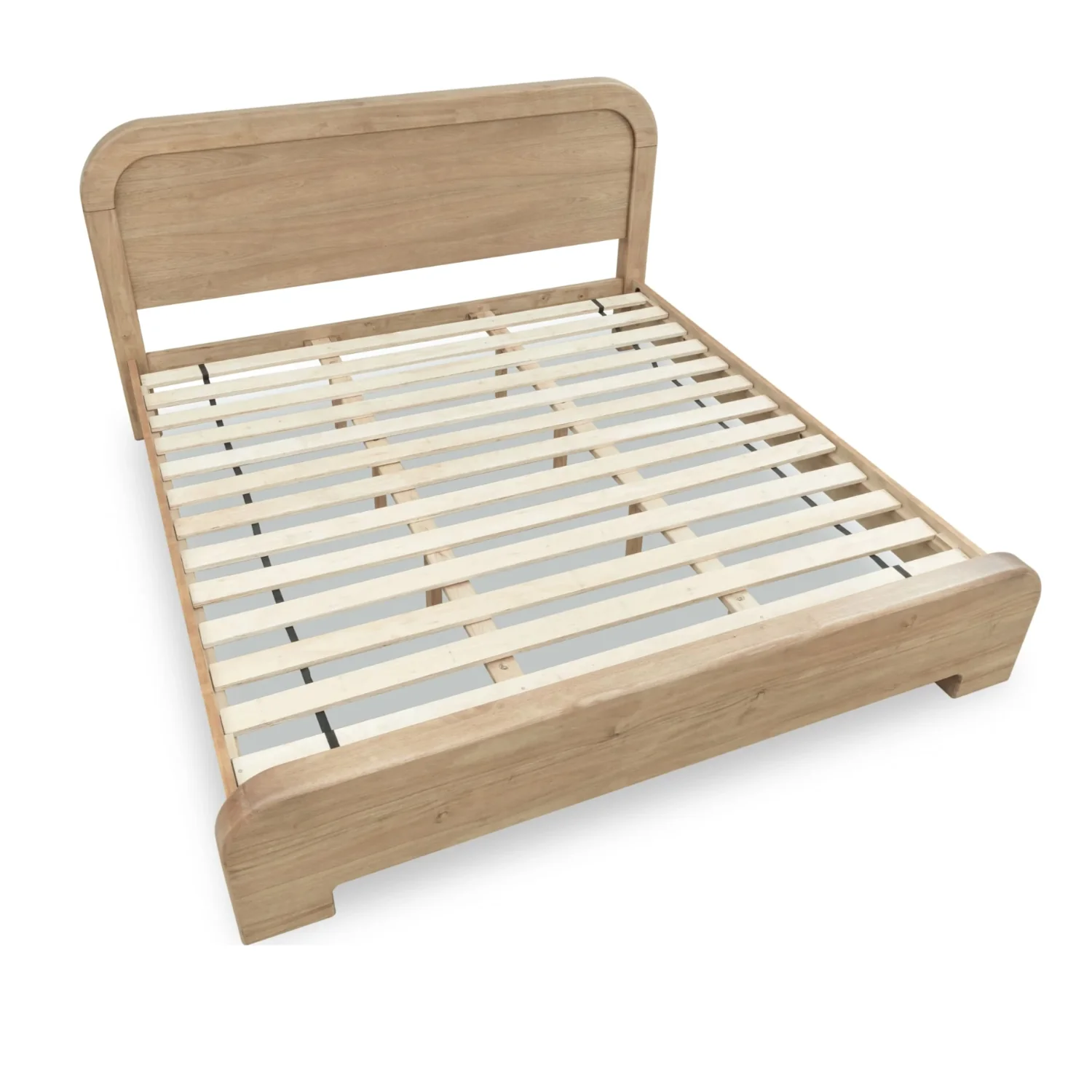 Kione Acacia Wood Platform Bed - Image 8
