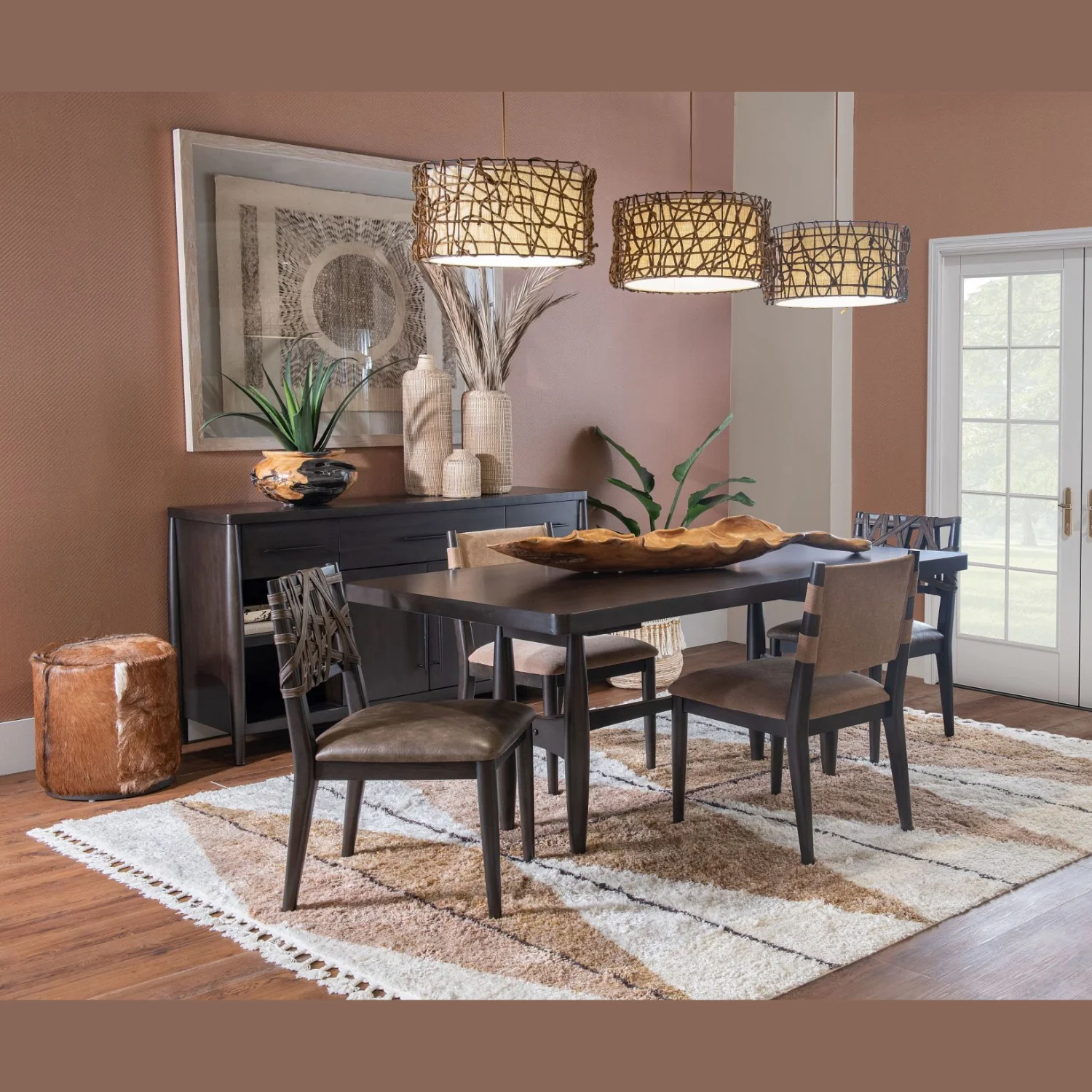 Koko Synthetic Leather Dining Chair (Set of 2) - Image 4